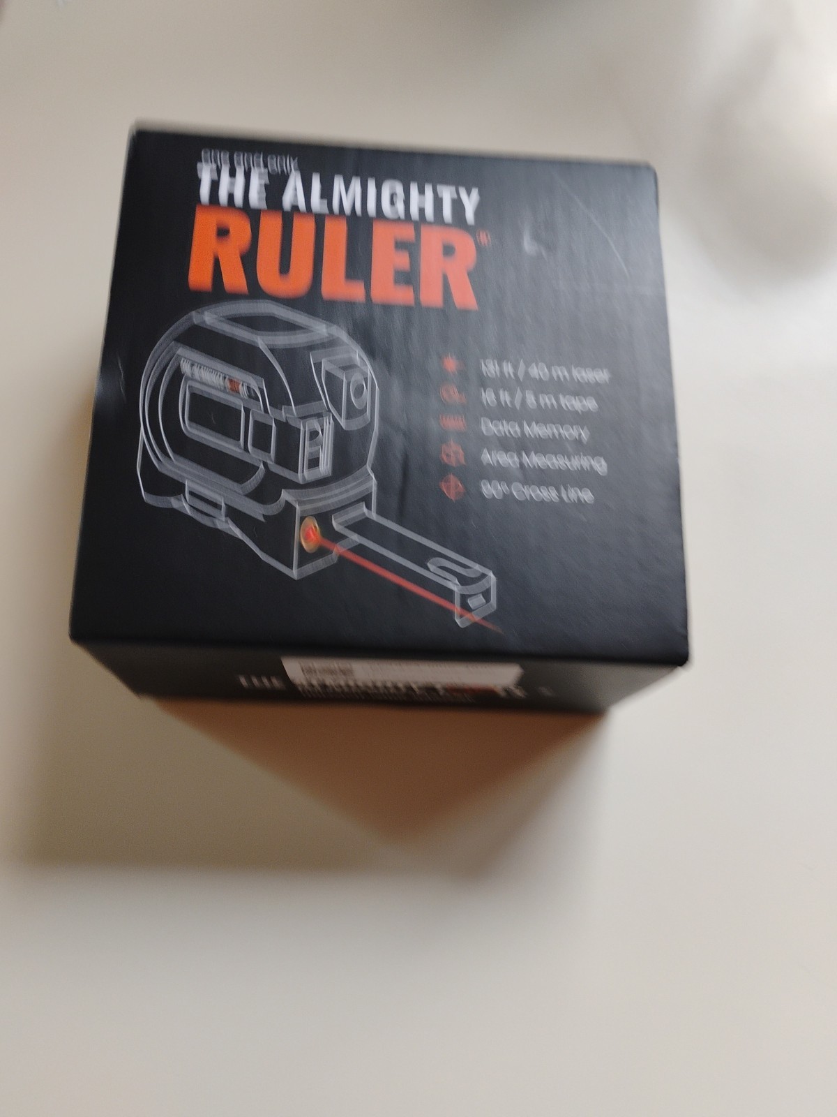 The Almighty Ruler Almighty Tools Tape Measure Laser Level