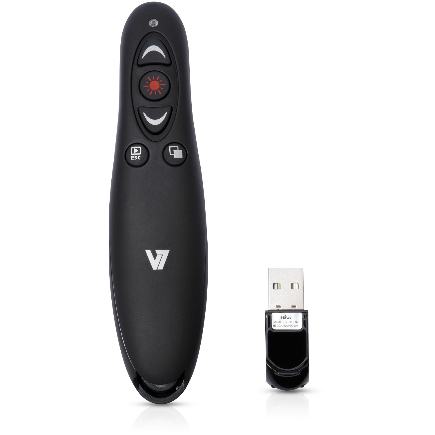 V7 WP1000-24G-19EB wireless presenter - WP100024G19EB - 662919079647