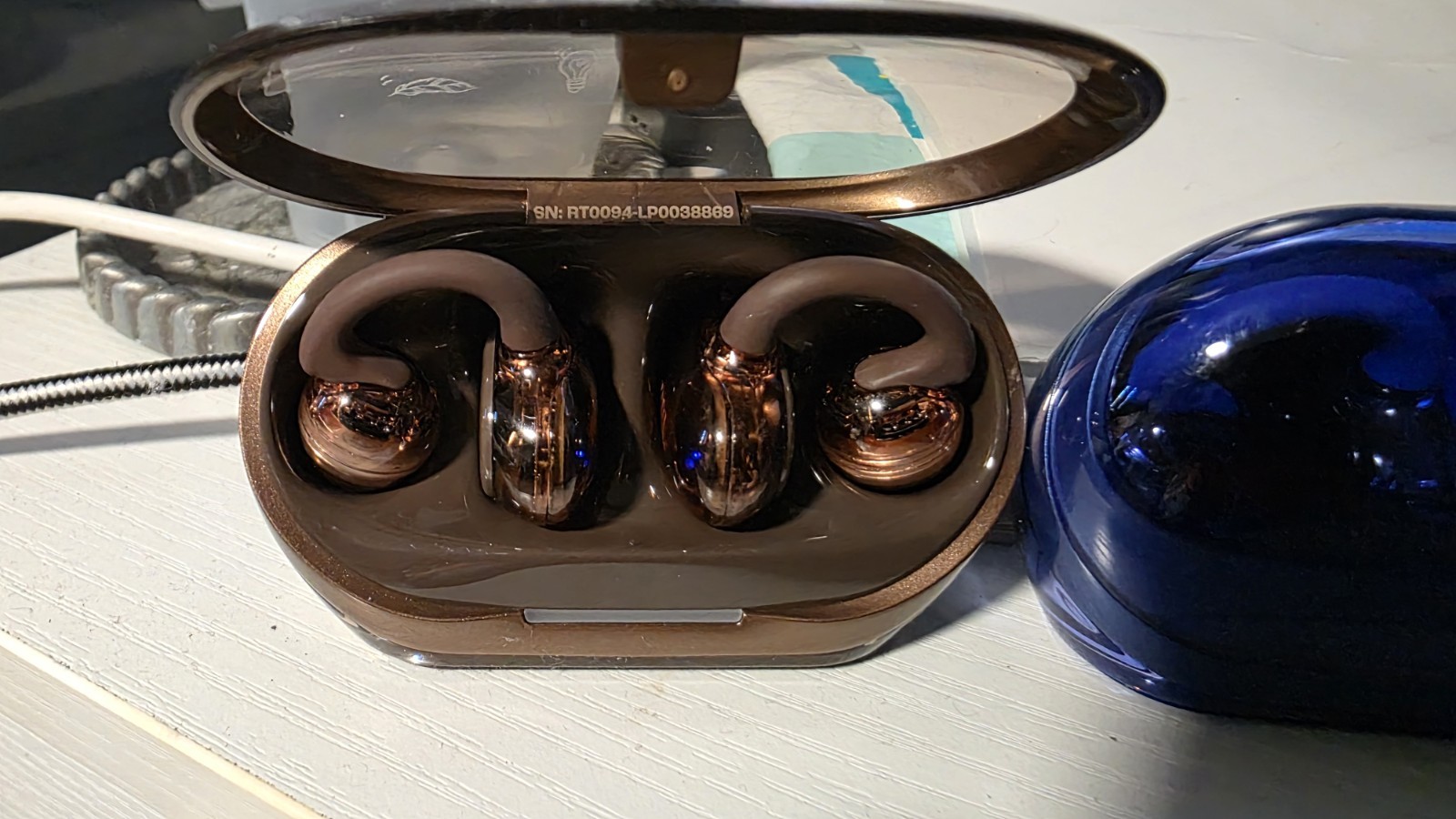 JBL Soundgear Clips Open-Ear True Wireless Earbuds Gold Brand New Genuine