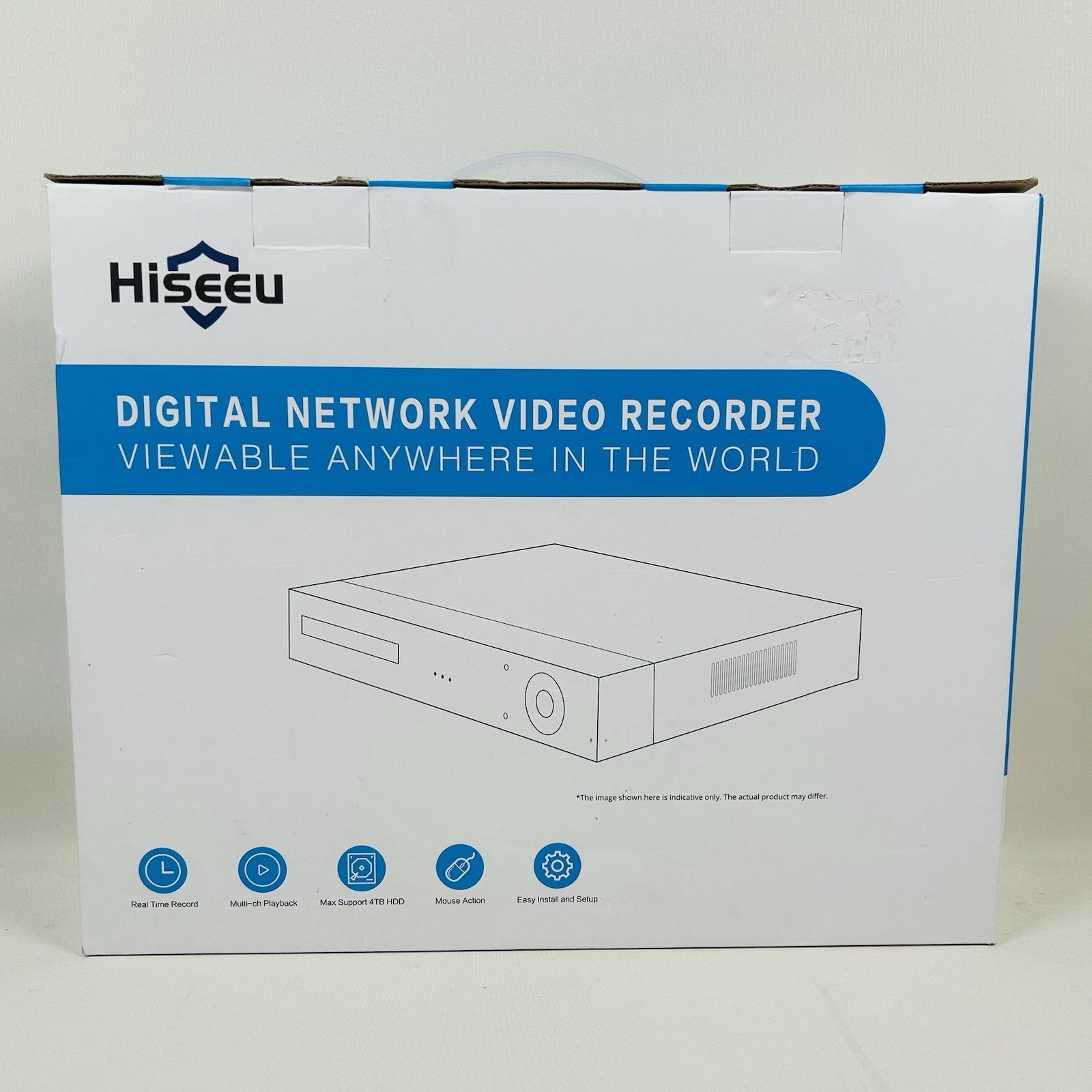 Hiseeu Digital Network Video Recorder DVR ADVR-8H Multi Channel Real Time NOB