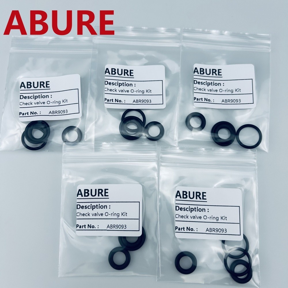 5 packs ABR9093 Check valve O-ring Kit for ABURE A11 Spray Gun