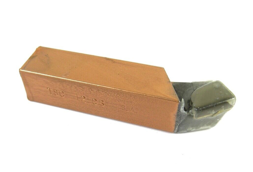 ACT TSC-12 Grade C6 Carbide Brazed Lathe Tool Bit 3/4" x 3/4" Shank