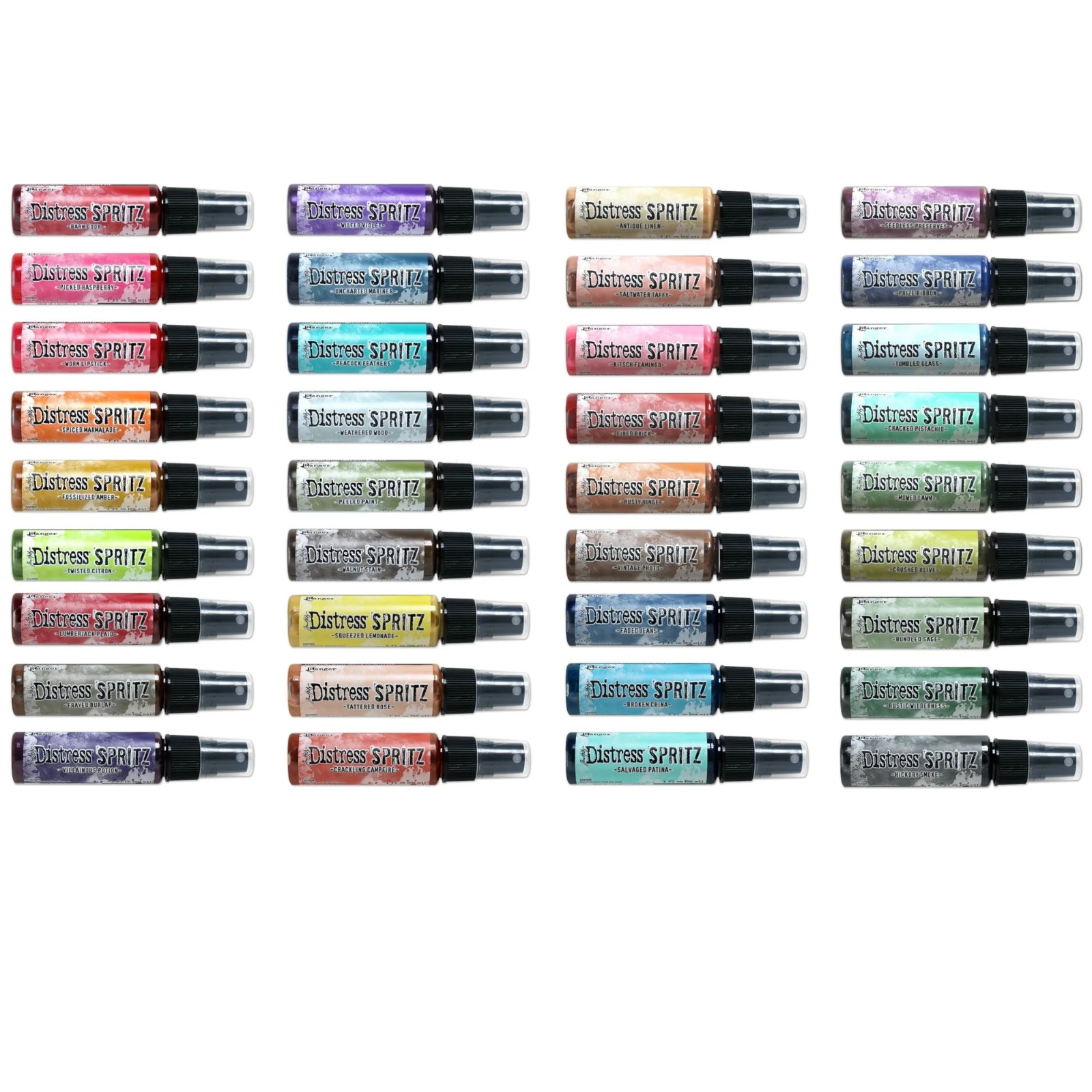 TIM HOLTZ DISTRESS SPRITZ 36 COLORS OPEN  STOCK!  MAKE SOMETHING SPECTACULAR!