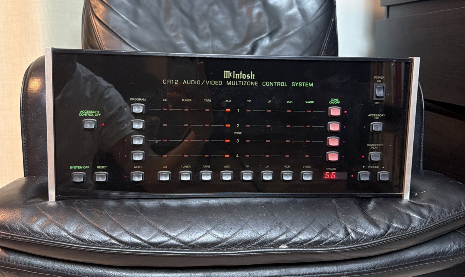 Vintage McIntosh CR-12 Audio/Video Multizone Control System- READ DESCRIPTION