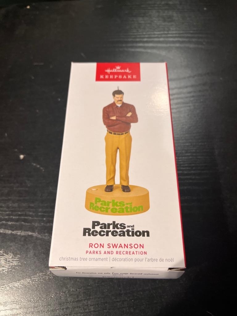 Hallmark Keepsake Ornament 2023 Parks and Recreation Ron Swanson NIB Magic