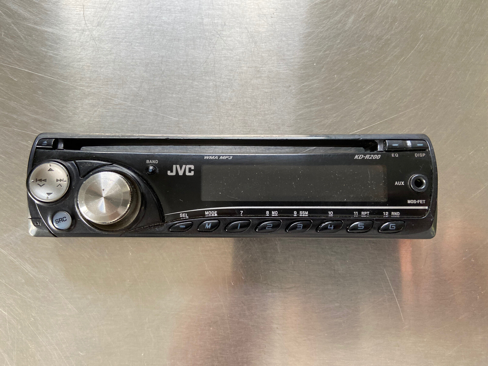 JVC KD-R200 CAR STEREO FACEPLATE ONLY JVC KD-R200 FACEPLATE ONLY OEM