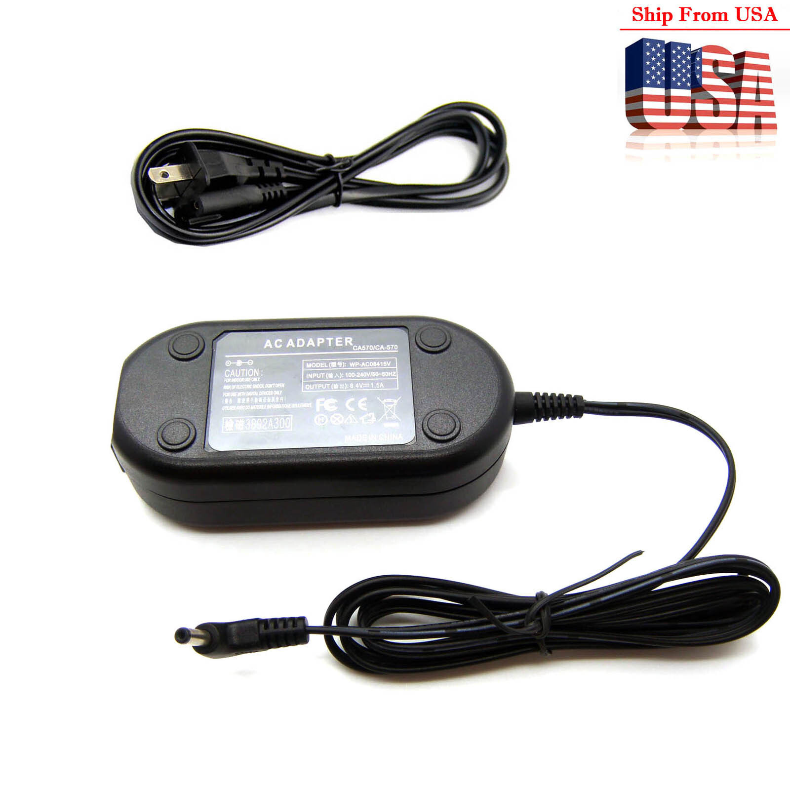 USA Power Supply AC Adapter For Canon FVM 1 FVM 10 FVM 20 FV40 FV50 FV300 FV400