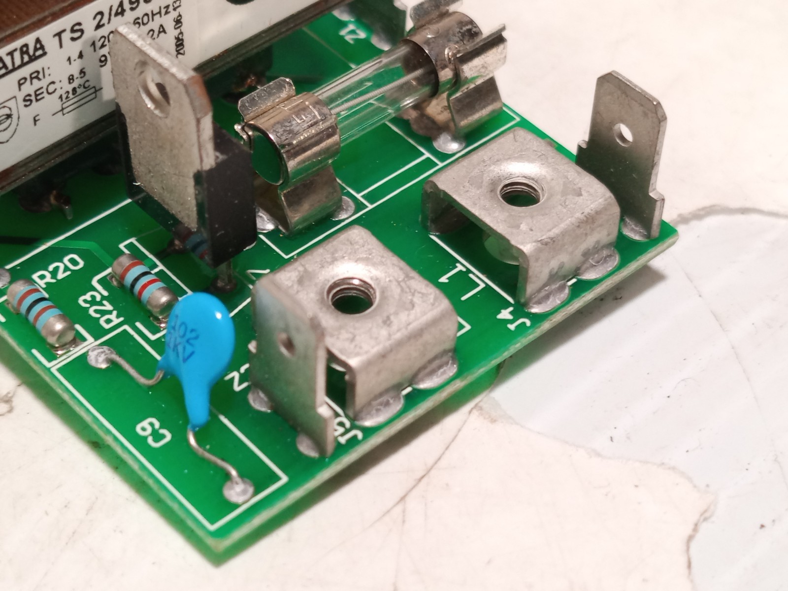FETCO 51060 control board PCB assembly, 120VAC coffee brewer controller as shown