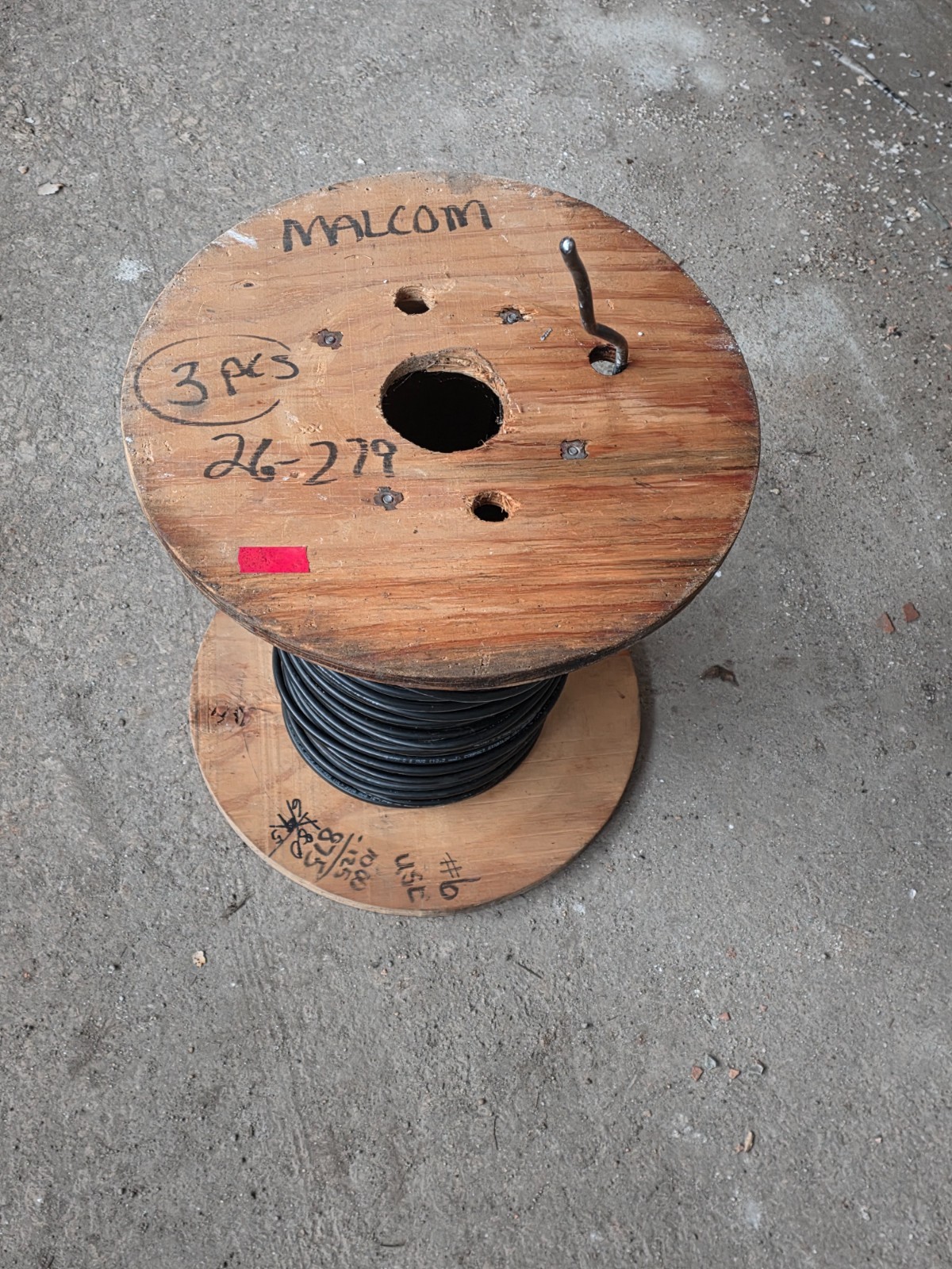 aa-8030 26-279 alcan compact stabiloy wire approximately 1/4 spool