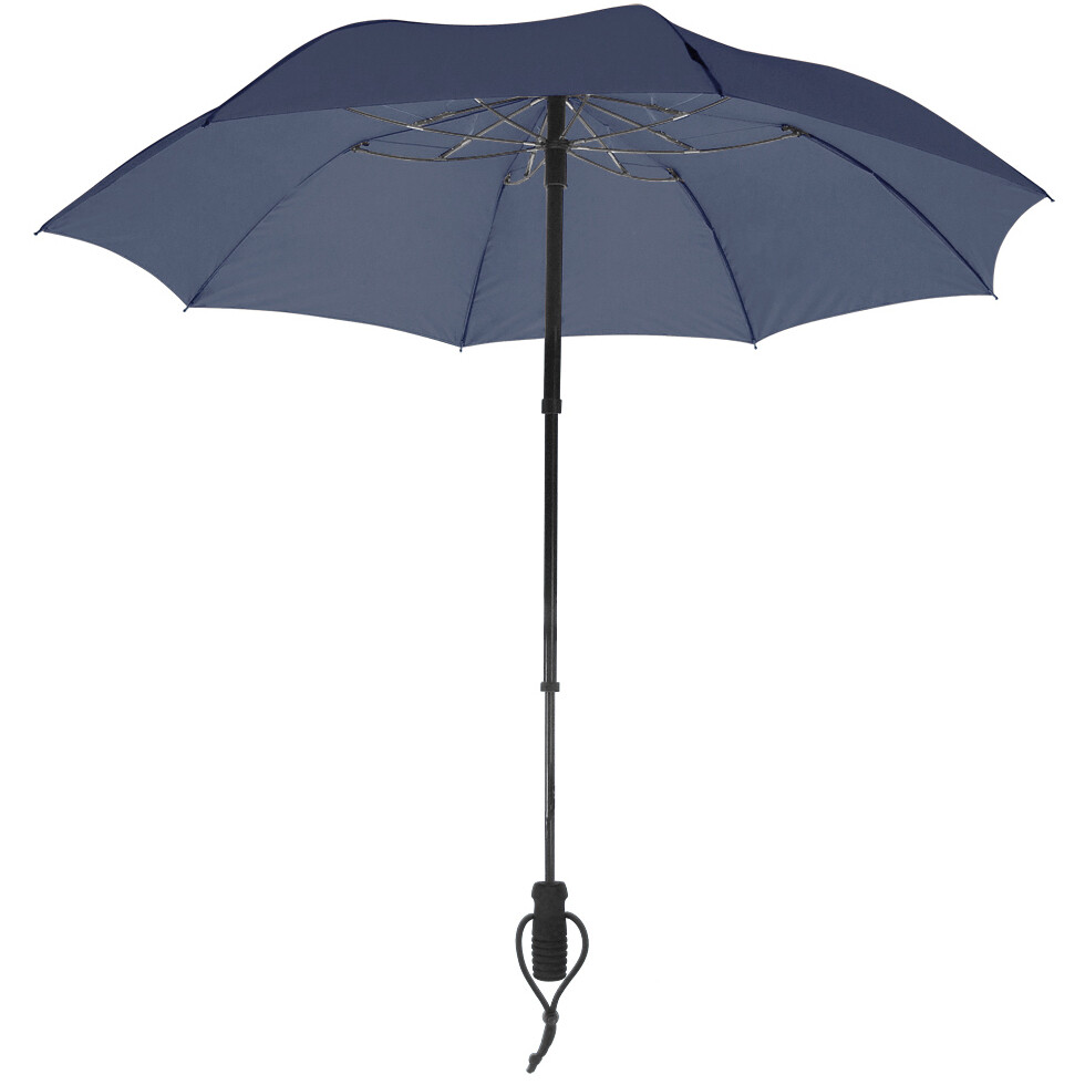 EuroSCHIRM Telescope Handsfree Umbrella (Navy Blue) Trekking Hiking Lightweight
