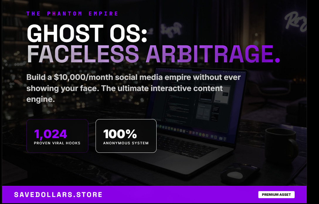 Faceless Social Media Empire Engine | Viral Hooks, AI Scripts (Digital Download)