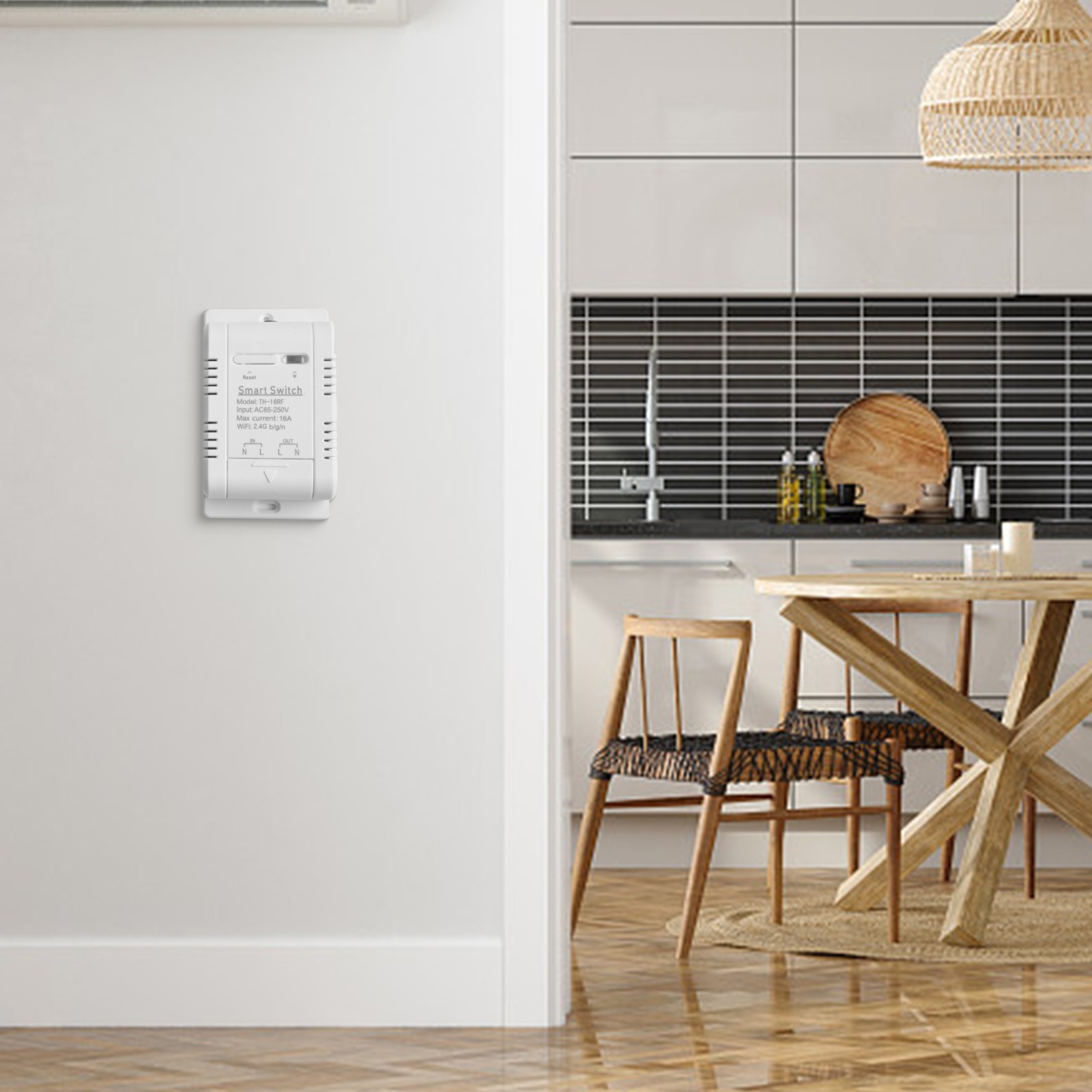 High Quality Temperature Sensor Smart Switch Wireless With Probe 3000W