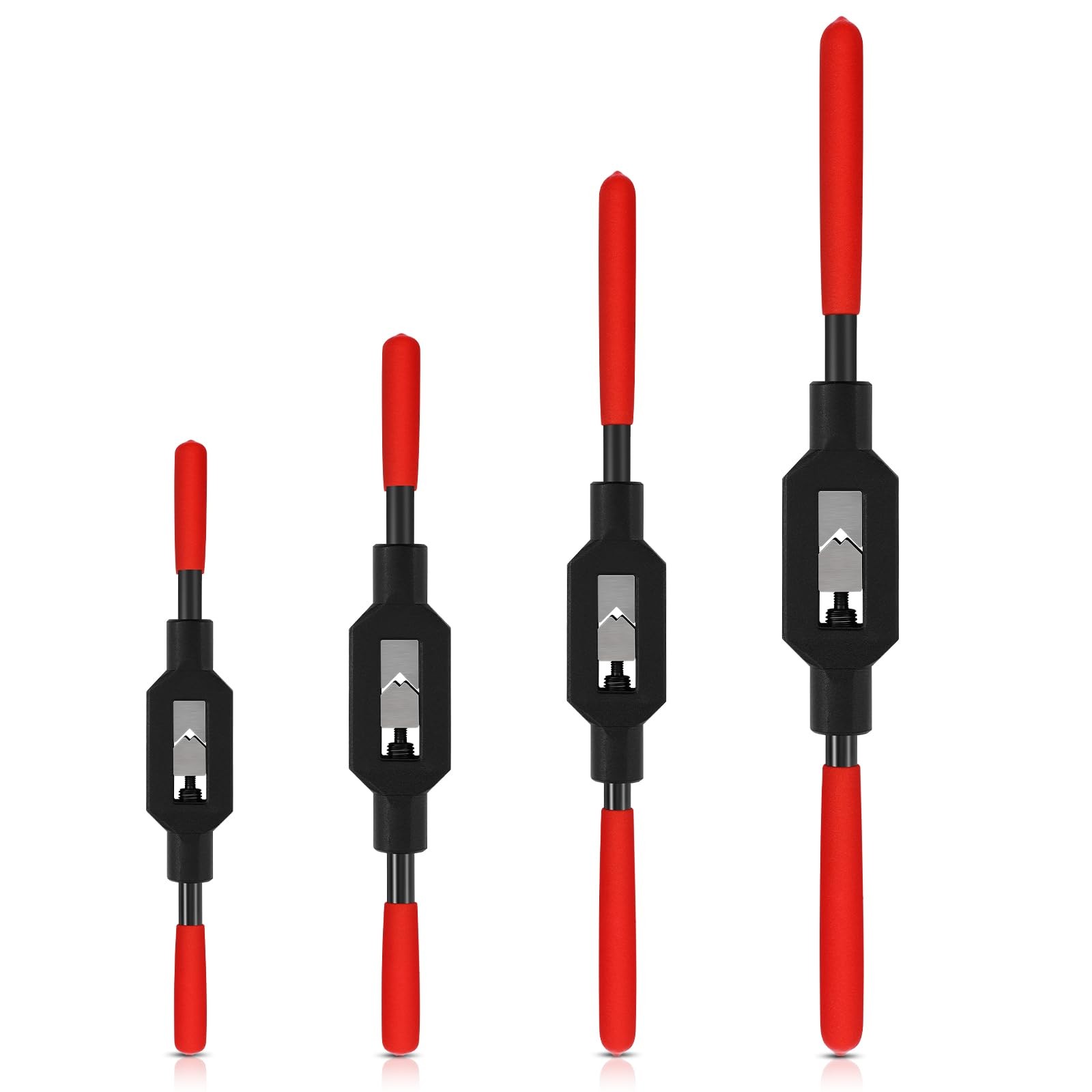 4 Pcs Adjustable Tap Wrench Handle Tool Ratcheting for Tap Reamer 1/16"-1/4"1...