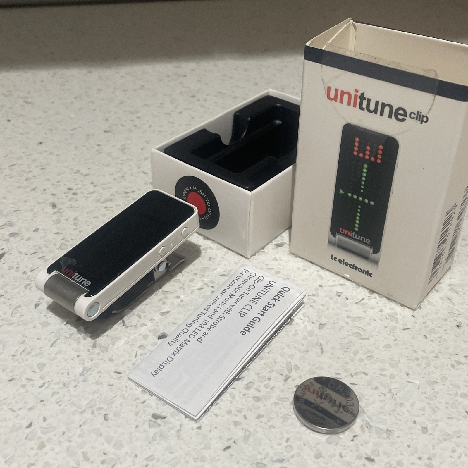 Tc Electronic Clip-on Tuner UNITUNE CLIP