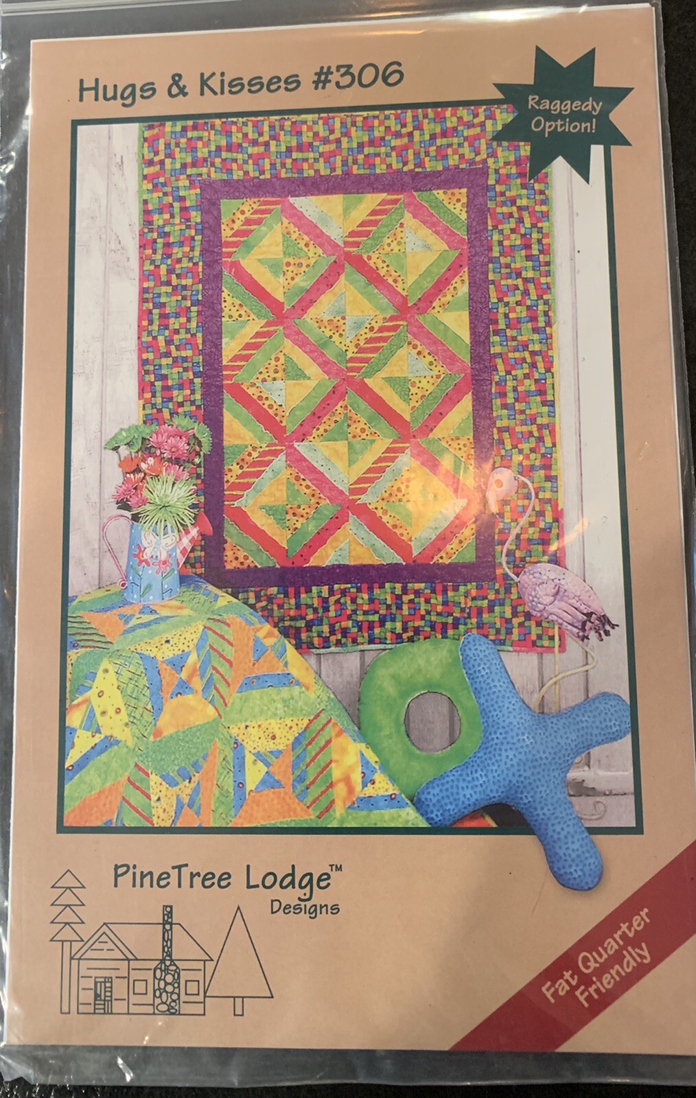 Hugs and Kisses #306 Quilt Design by PineTree Lodge Designs