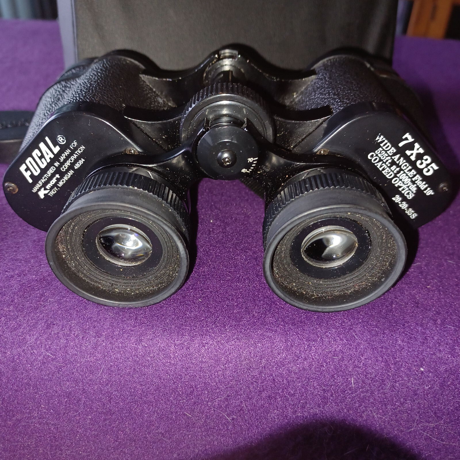 VINTAGE FOCAL BINOCULARS MADE IN JAPAN 7X35 POWER
