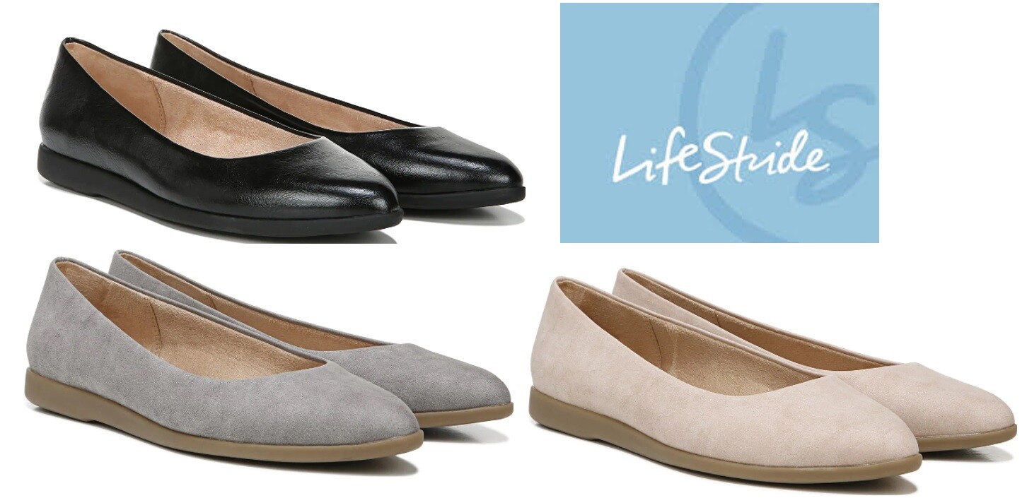 LifeStride Women's Amelia Flat (Select Color/Size)
