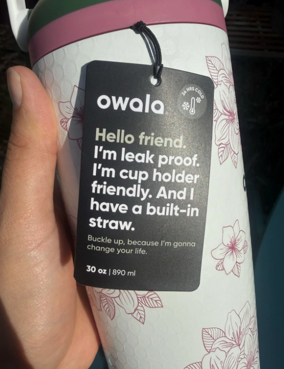 Special Edition Owala "Azalea 13" Masters Golf Freesip 30oz Sealed