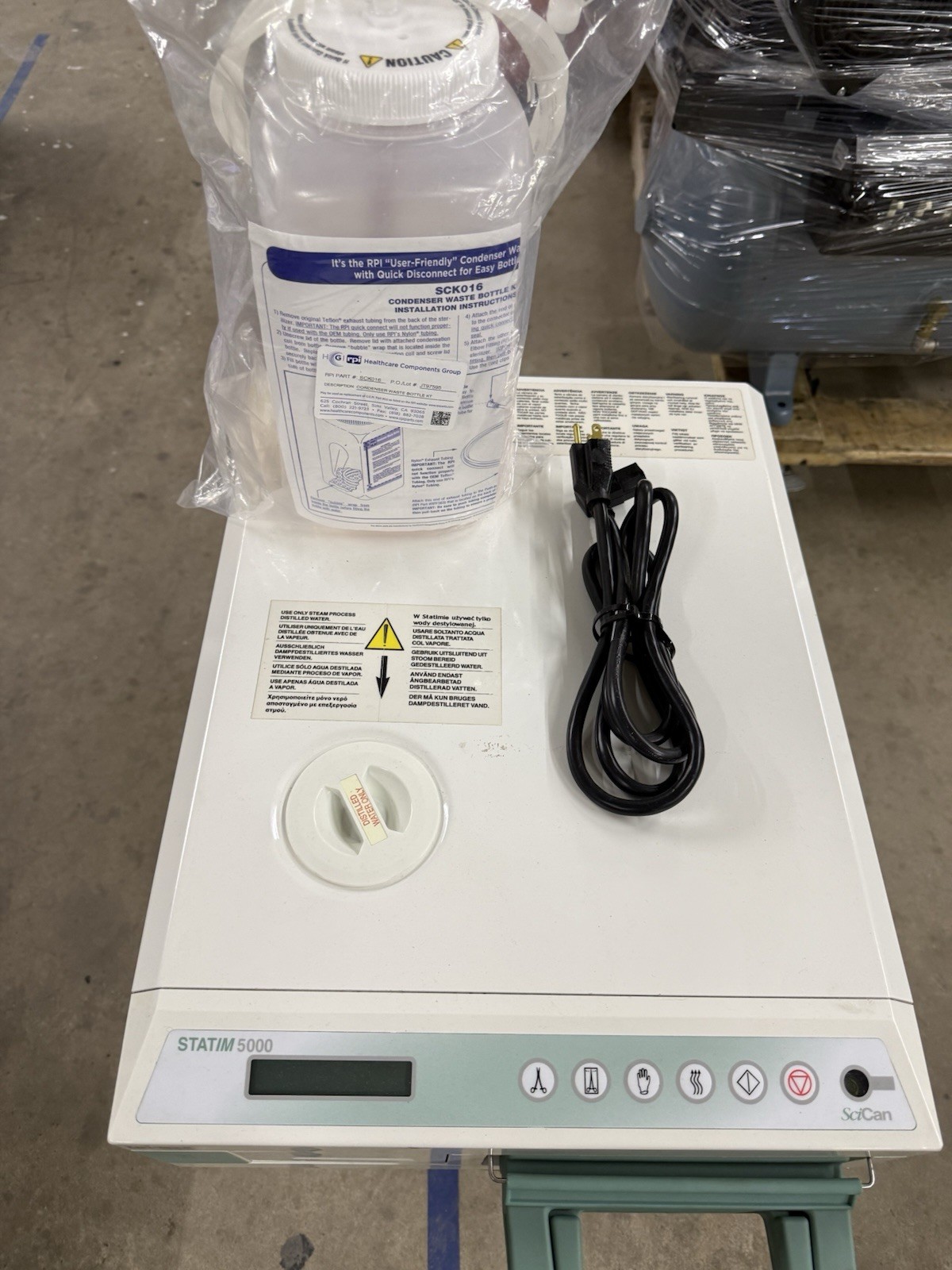 STATIM 5000 Dental Steam Autoclave Sterilizer - Low Hours - Excellent Condition
