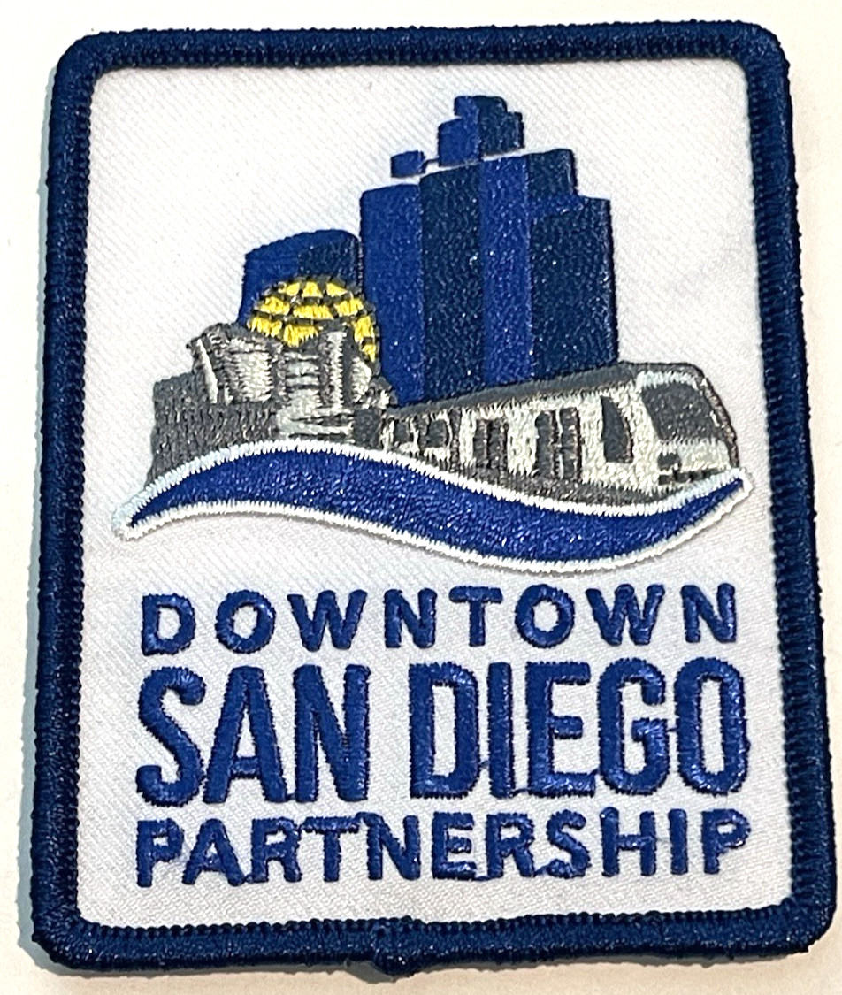 Old San Diego California Downtown Patnership Security Patch Unused