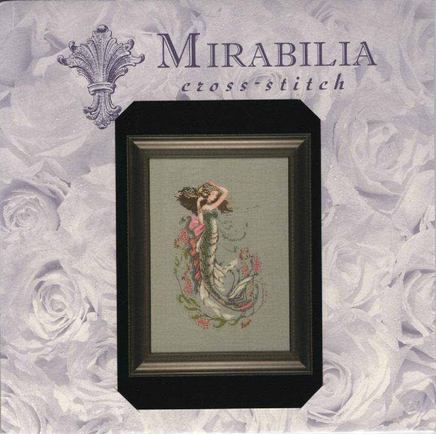 OOP Mirabilia Cross Stitch MD92 South Seas Mermaid  Chart Pattern