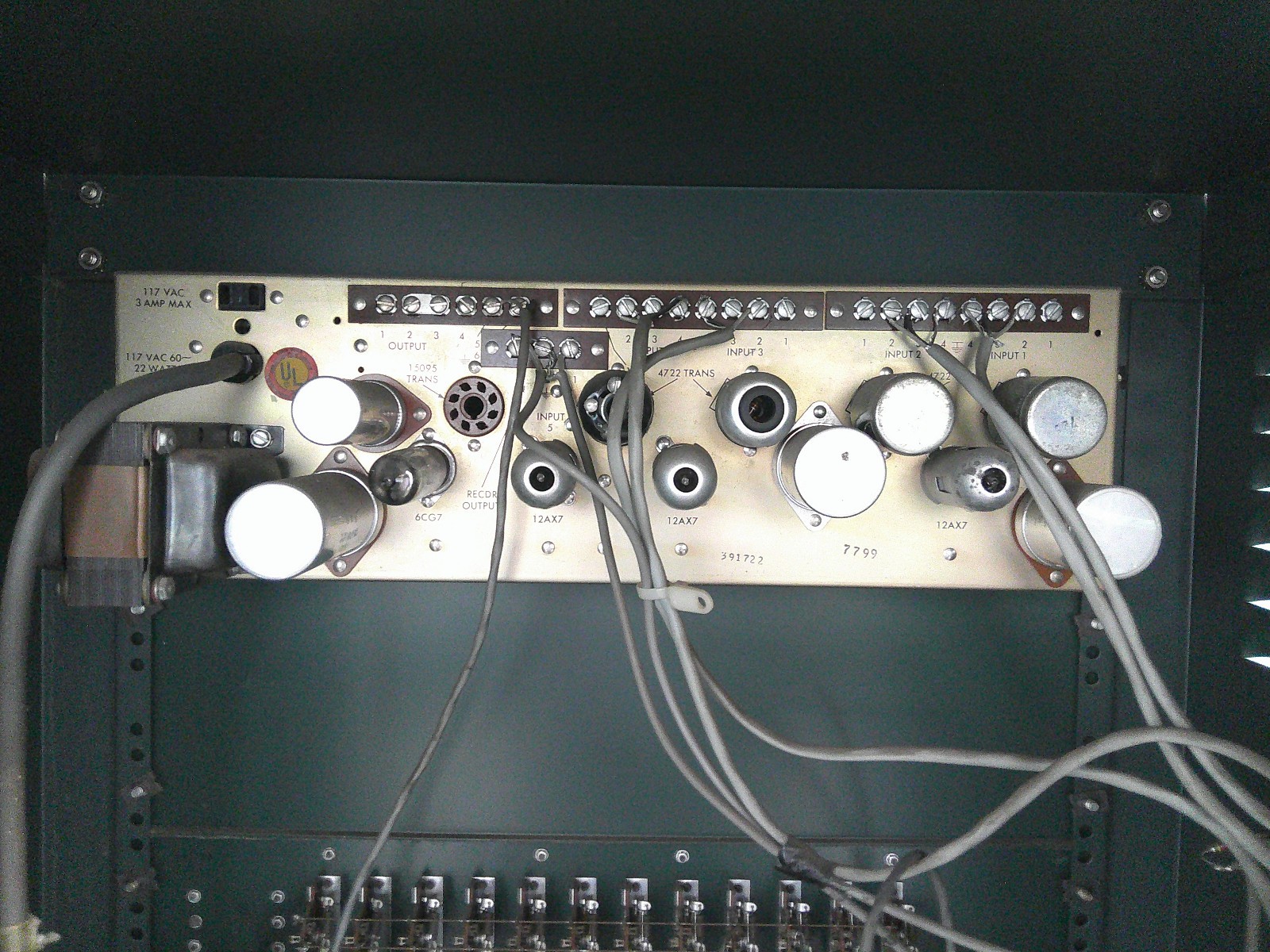 Altec 1567A Mixer Amplifier For Parts