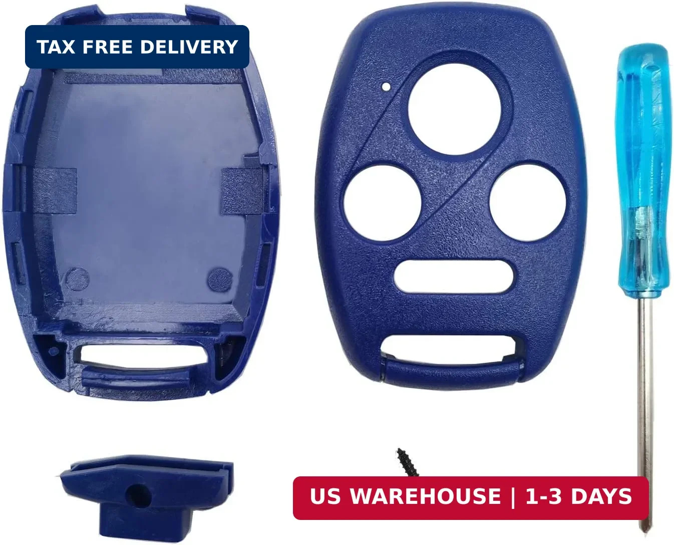Upgraded Replacement Key Fob Keyless Entry Remote Shell Case fit for Honda 2003-
