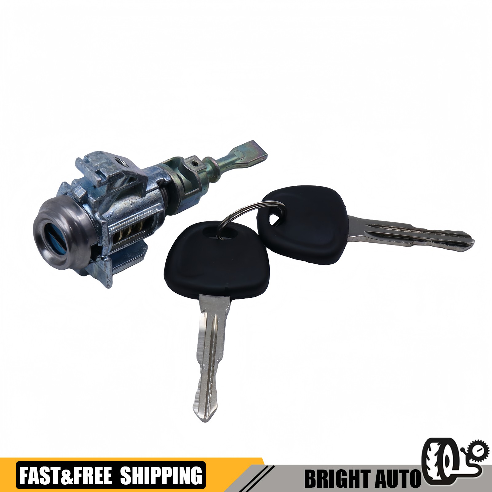Left Driver Side Door Lock Cylinder W/2 Keys Fit For Kia Forte 2014-2018 New