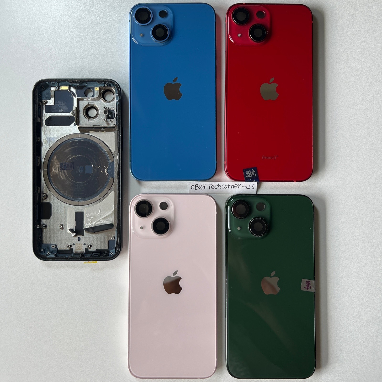 Apple iPhone 13 mini OEM Genuine Rear Housing Back Glass Chasis Frame