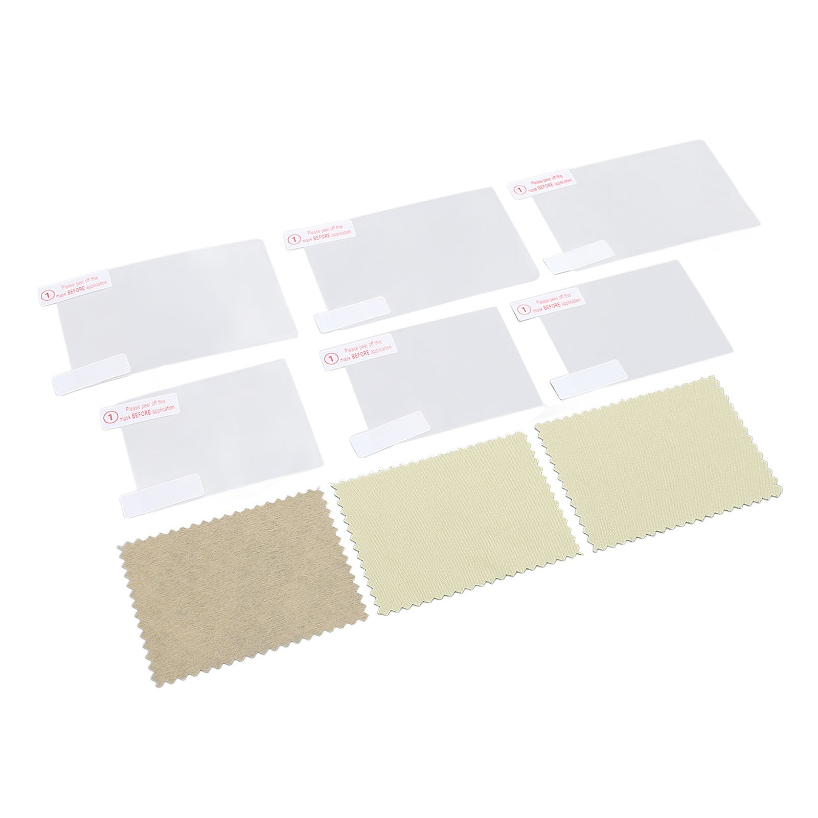 3 Sets Game Machine Screen Film High Transparency Scratch Resistant Screen