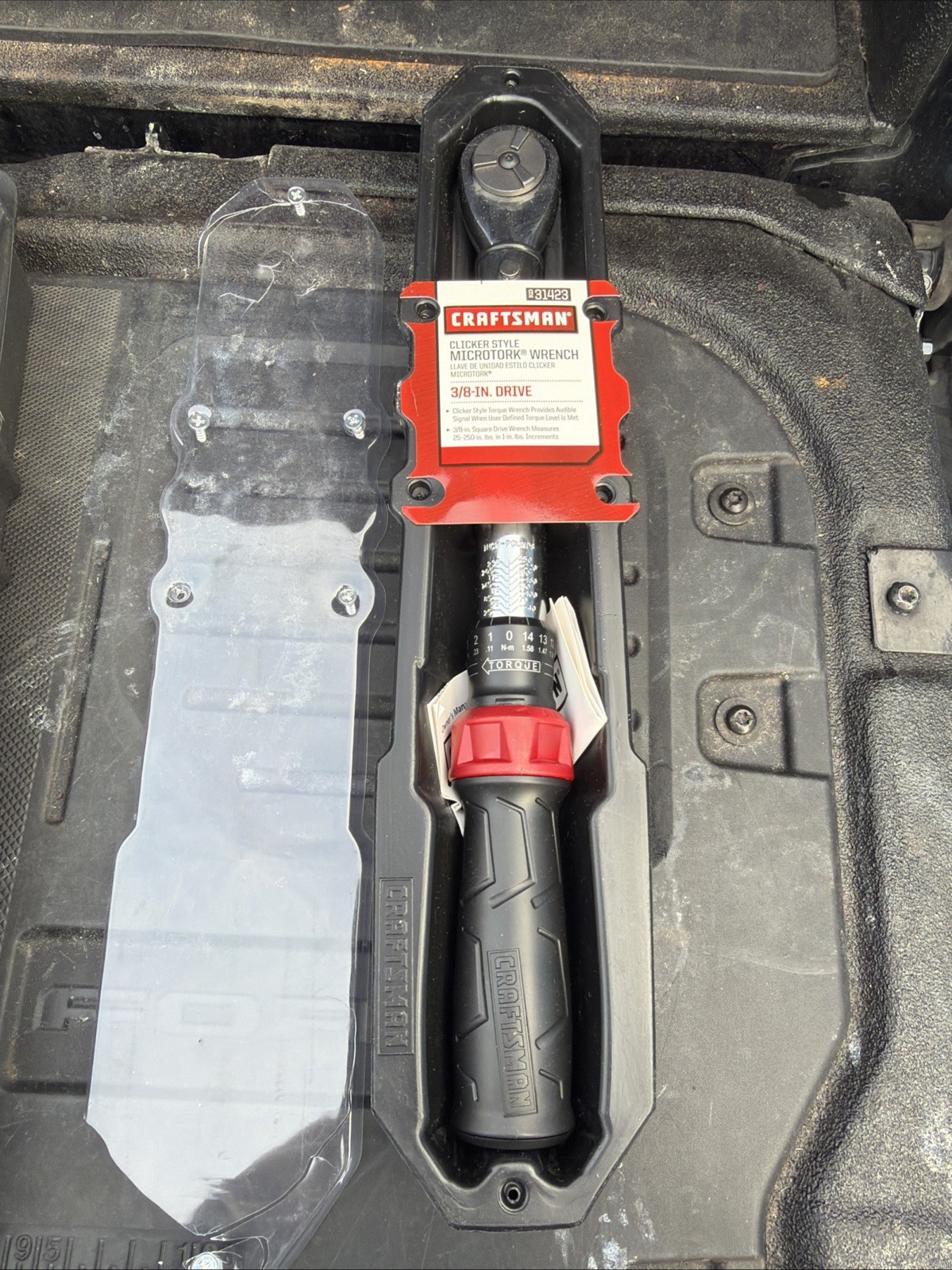 NEW Craftsman 9-31423 25-250 in-lbs 3/8" Drive Microtork Torque Wrench Sears