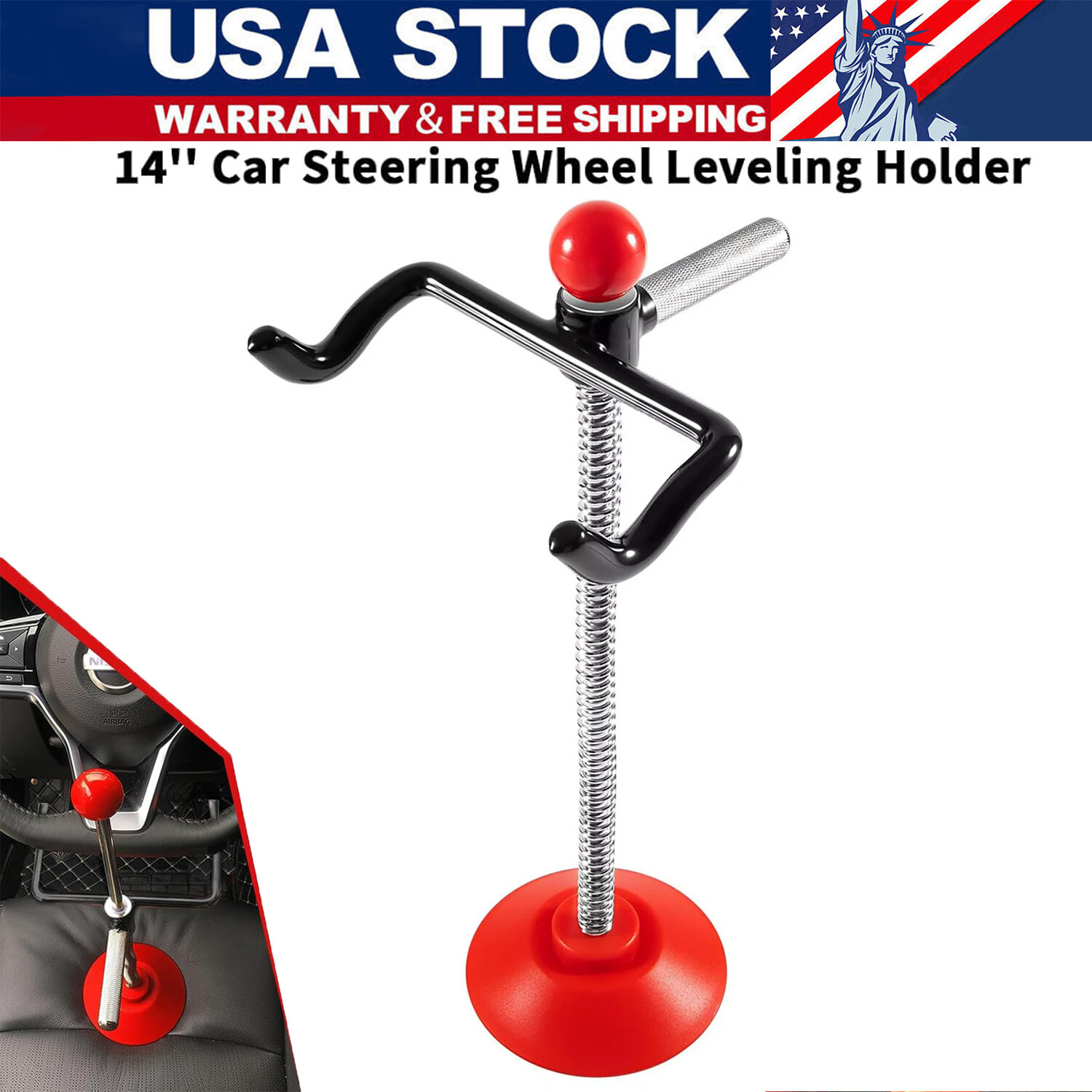 14 inch Car Alignment Rack Steering Wheel Leveling Holder Stand Alignment Tool