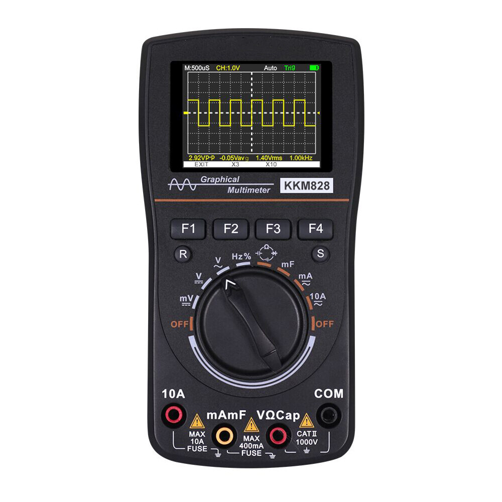 ET828Pro Intelligent Graphical Digital Oscilloscope Multimeter 2.4 Inches U4W5