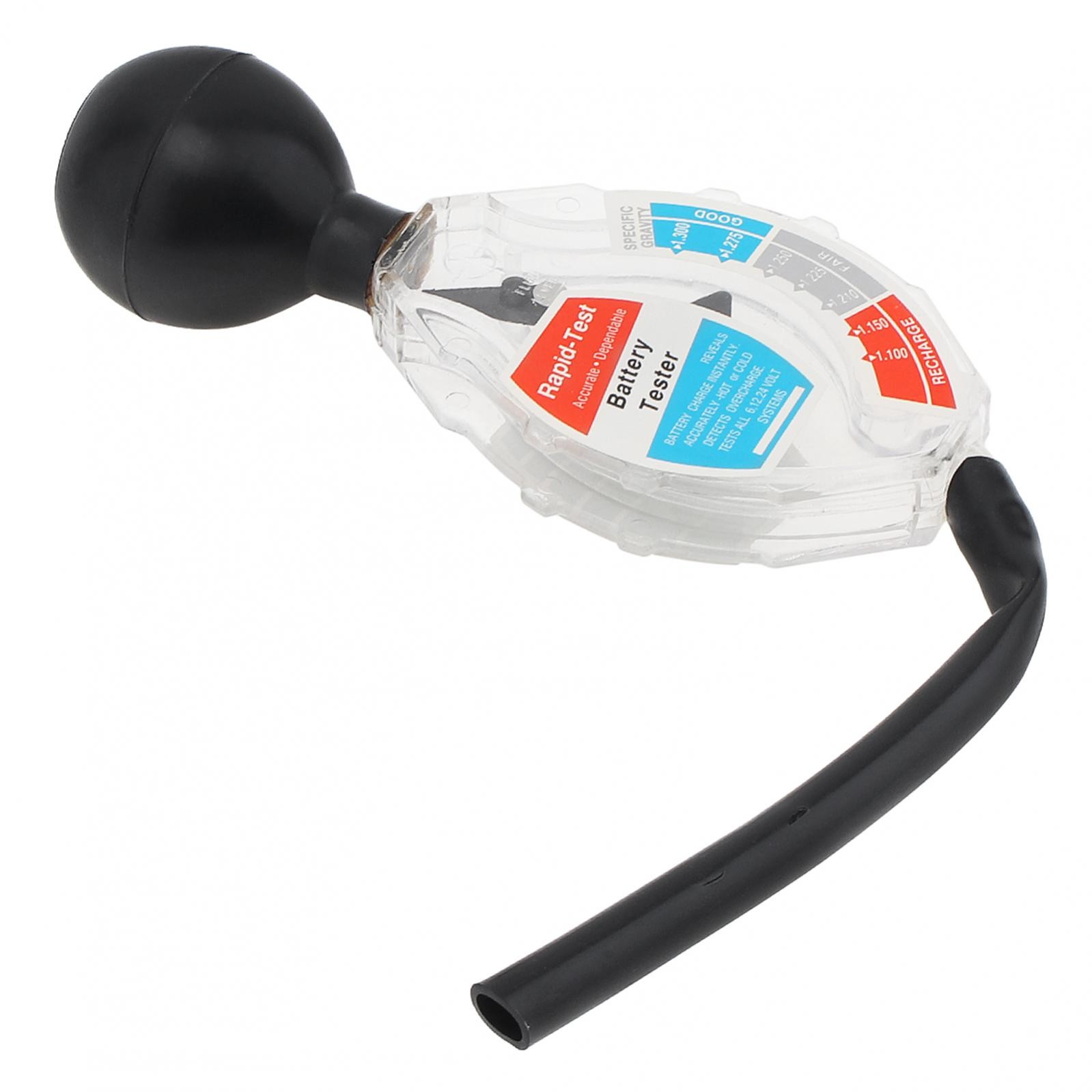 Cart Battery Hydrometer Tester Detection Tool 6-12-24V Battery Rapid Analyzer US