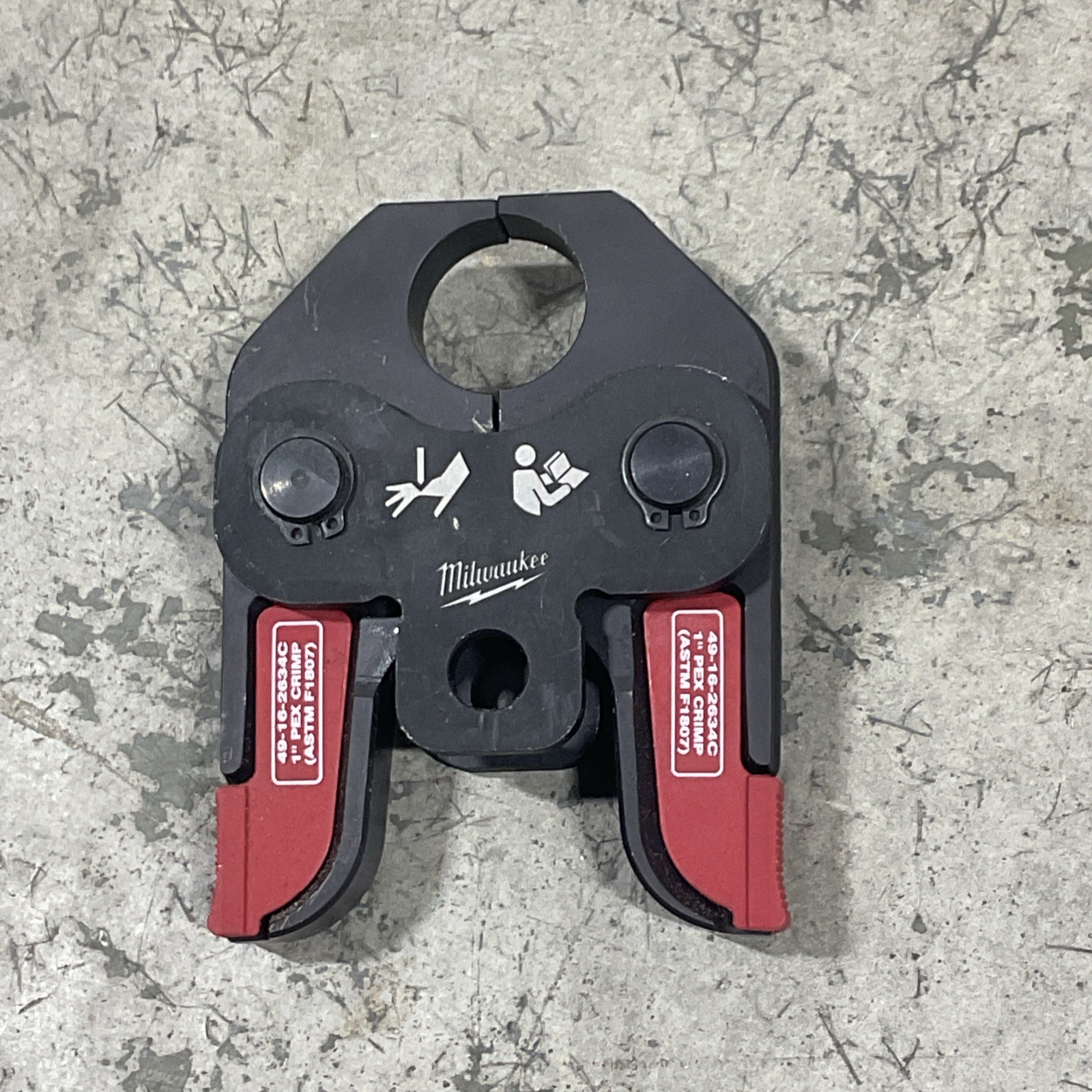 Milwaukee 49-16-2634C M18 1" PEX Crimp Jaw Short Throw