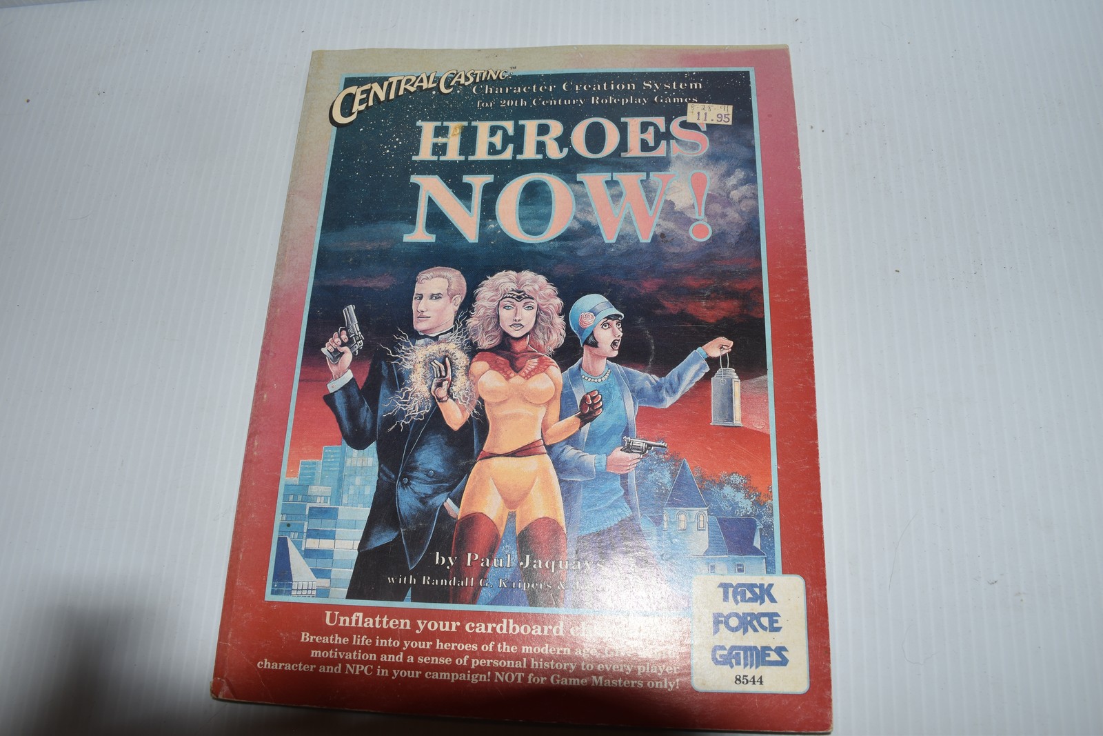 CENTRAL CASTING: HEROES NOW! (CHARACTER CREATION SYSTEM -(RPB146)
