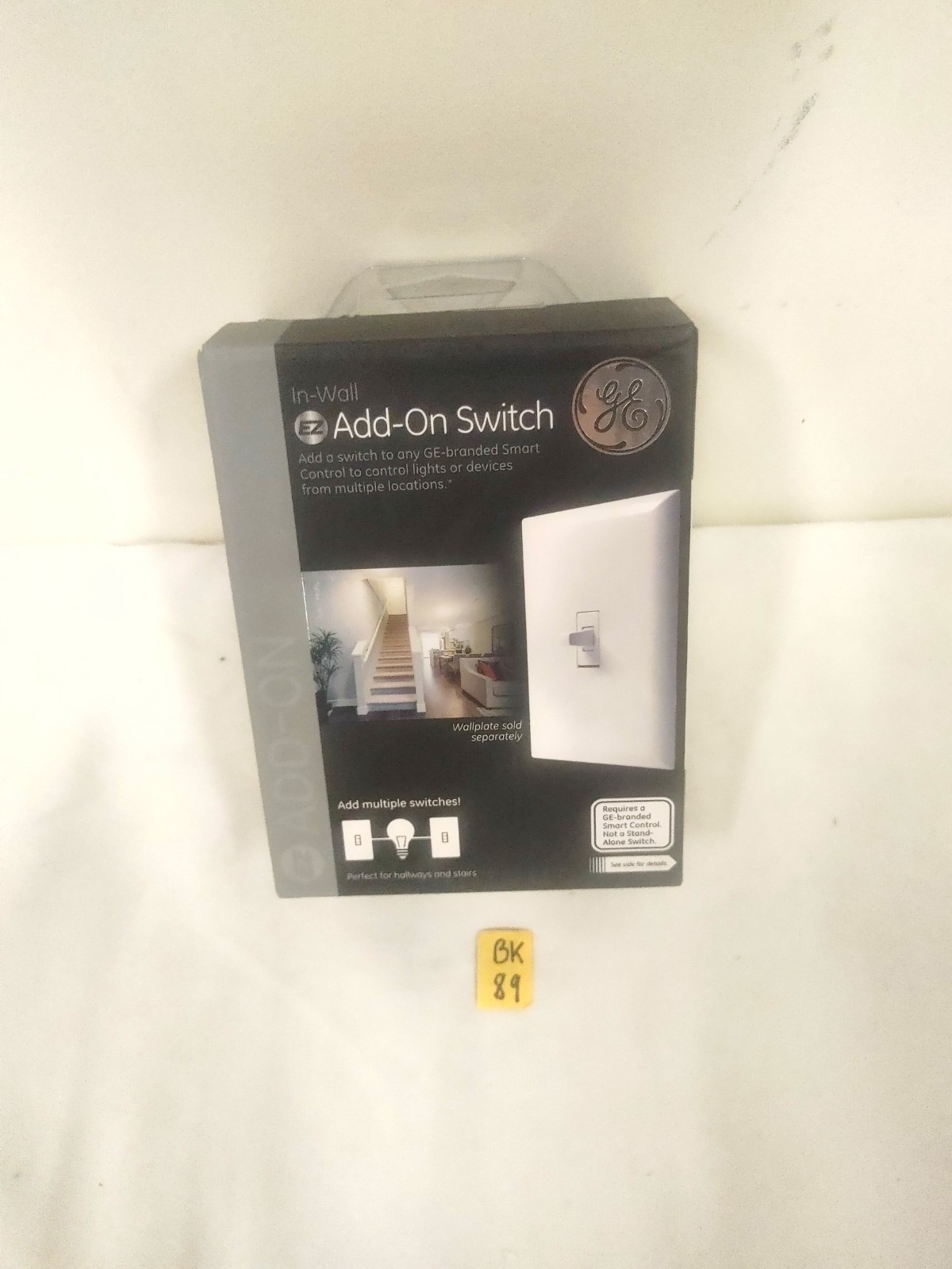 GE In Wall Add-On Switch 12723