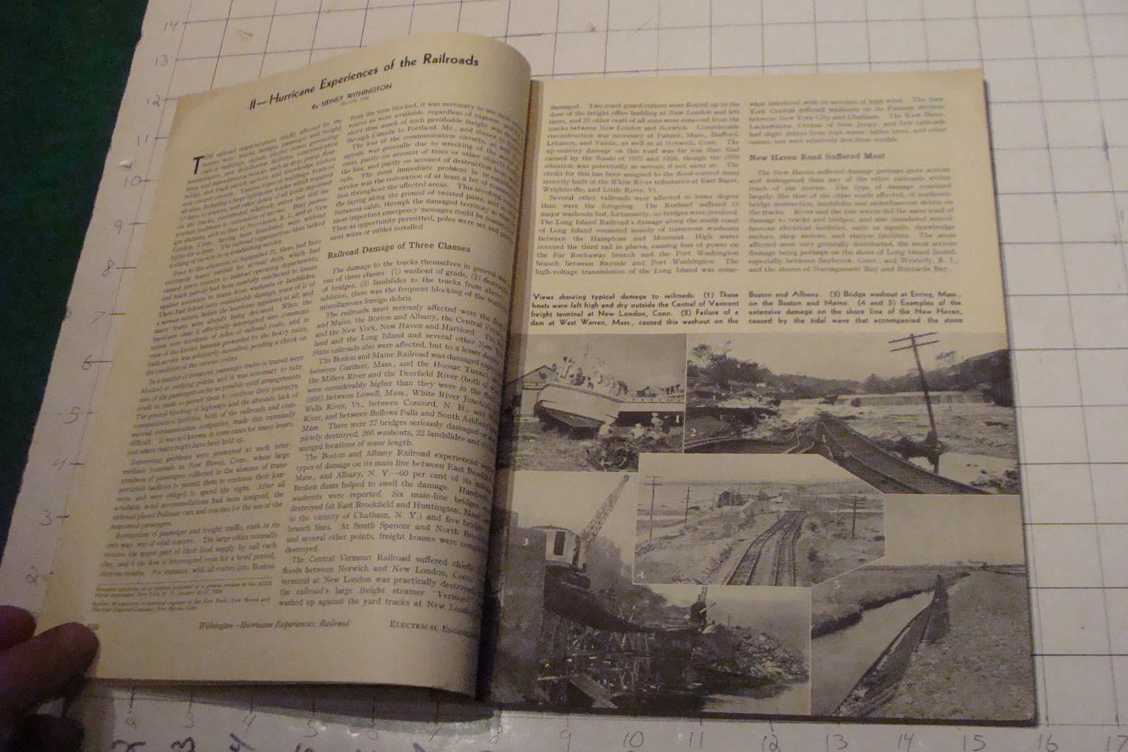 ELECTRICAL ENGINEERING march 1939 - New England hurricane power stuff, etc