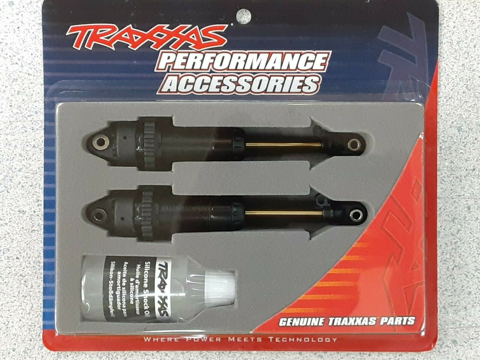 Traxxas 7462X GTR XX-Long Hard Anodized Shocks Rear New!!