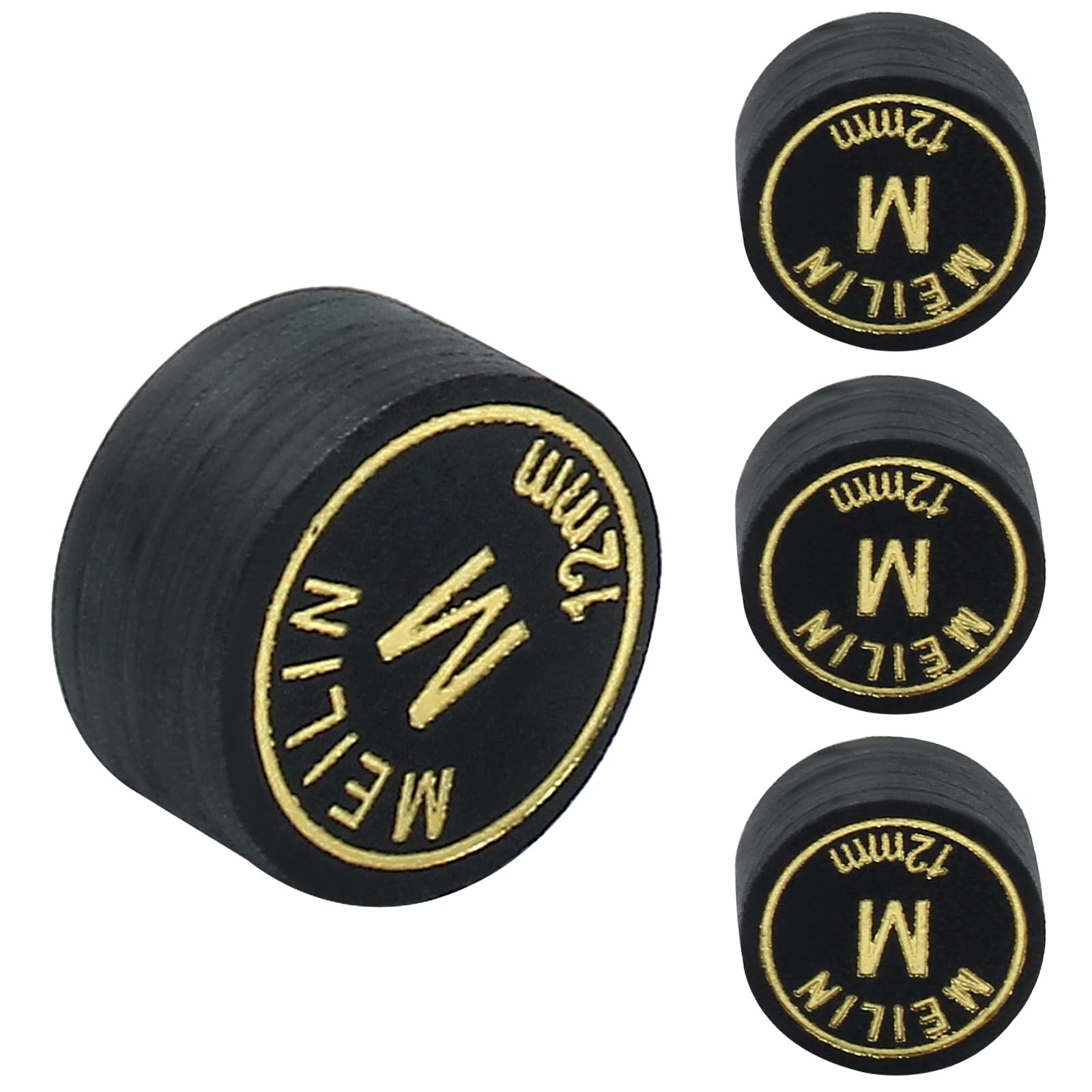 4PCS 12mm Pool Cue Tips Medium How Cue Tip Billiard Accessories Suitable for ...