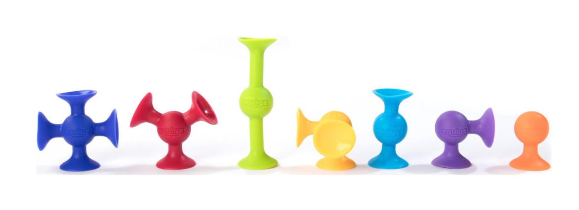 Fat Brain Toy Co Squigz 18pc 3y+