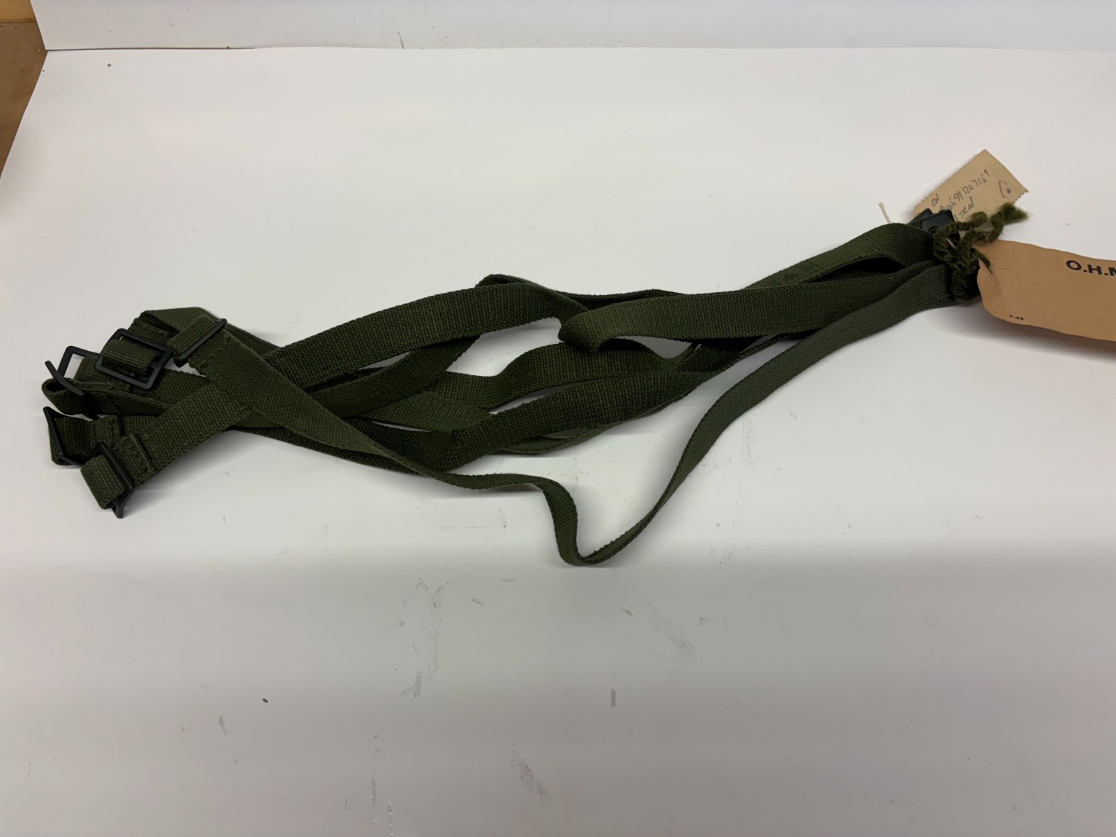 6 x UNUSED BRITISH 57 PAT UTILITY STRAPS