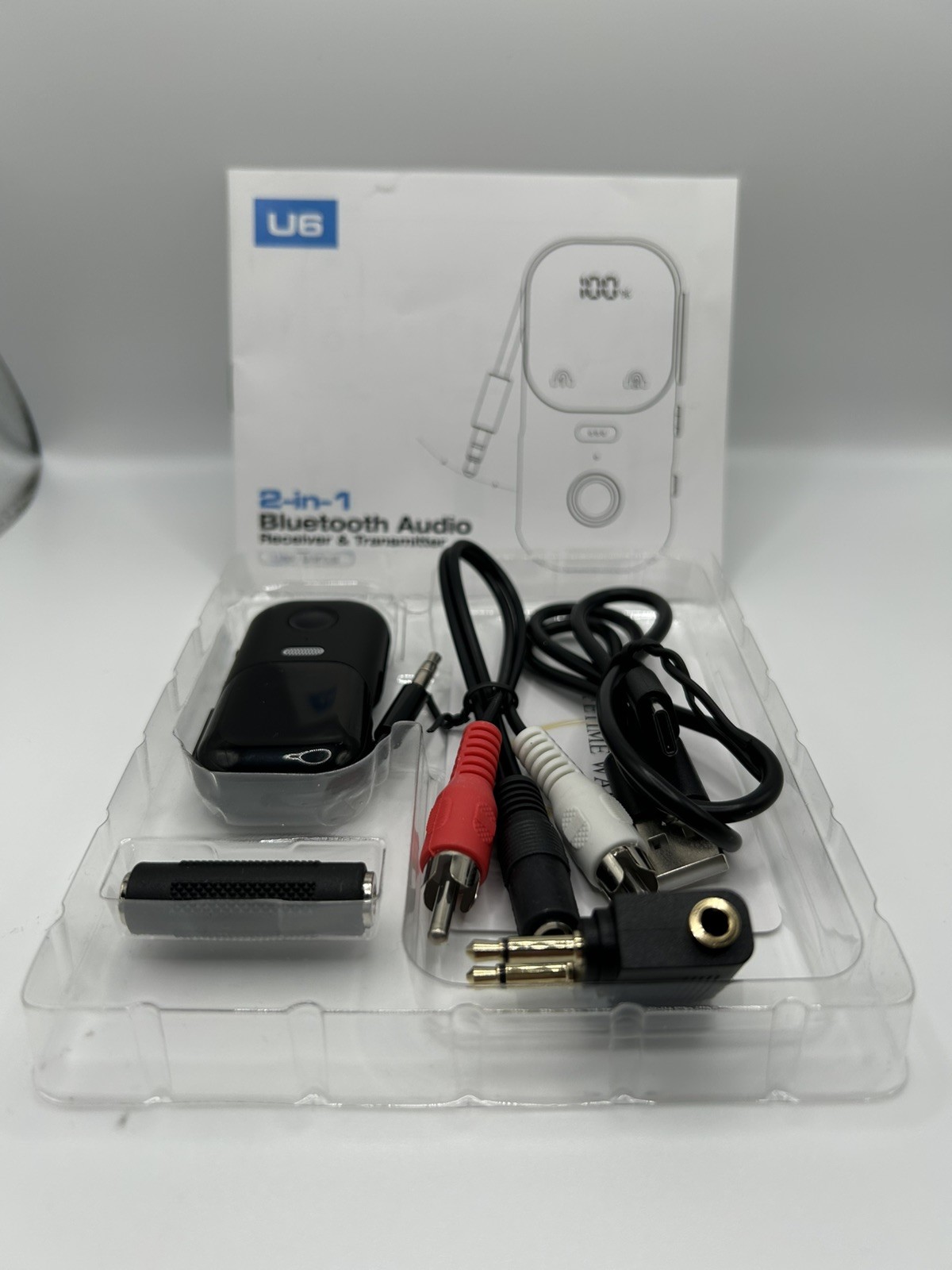 2 in 1 bluetooth 5.4 audio receiver & transmitter