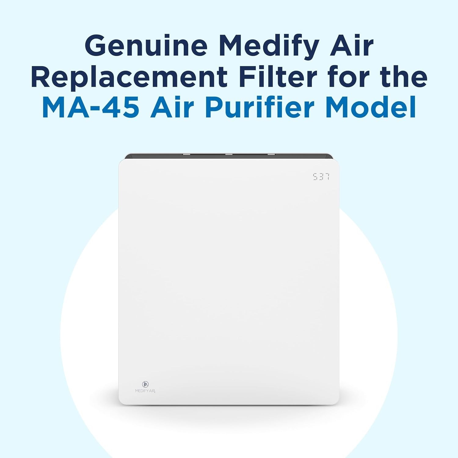 MA-45 Genuine Replacement Filter for Allergens, Smoke, Wildfires, Dust | 1-Pack