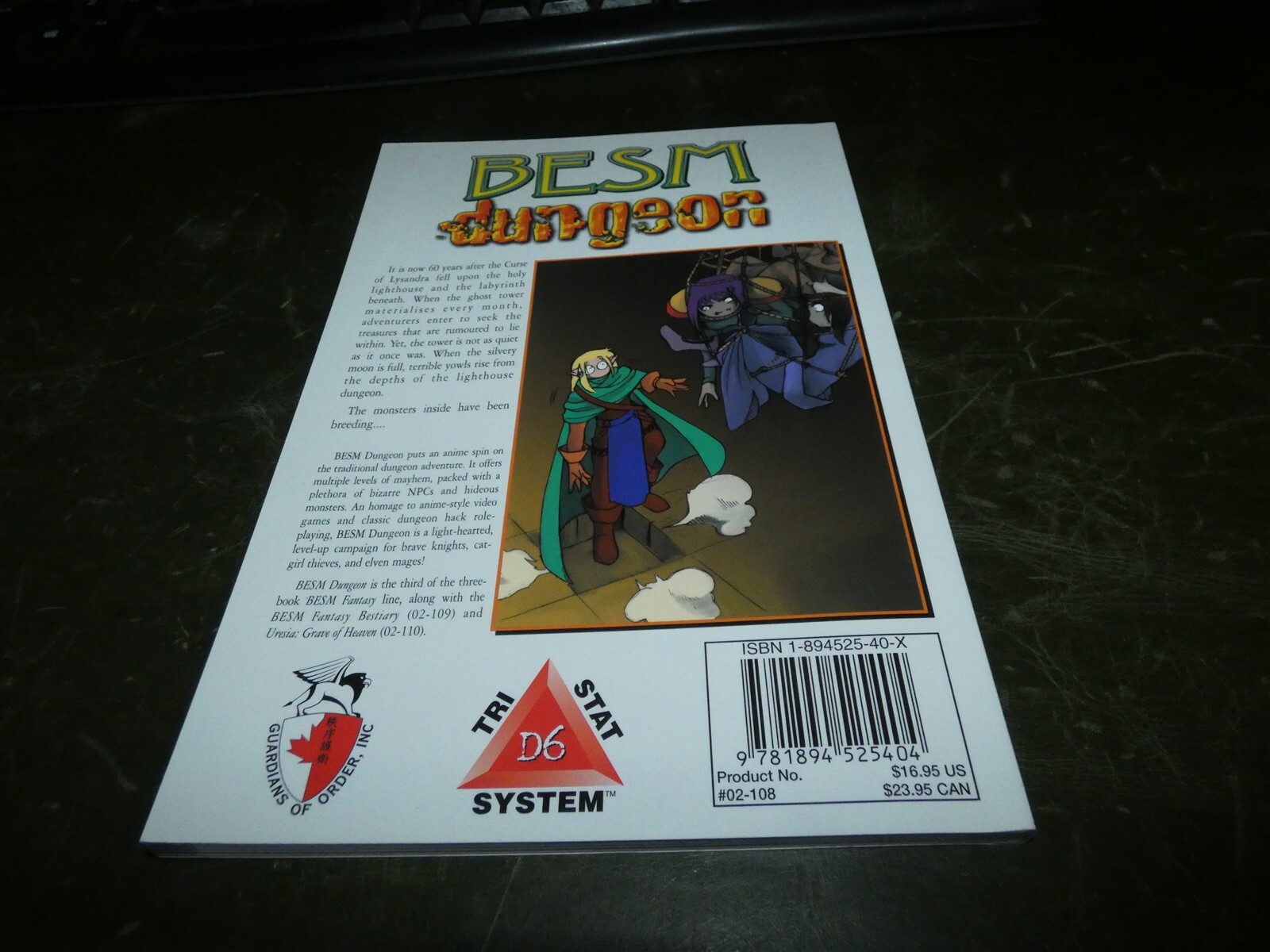 BESM: Tri-Stat System: Dungeon