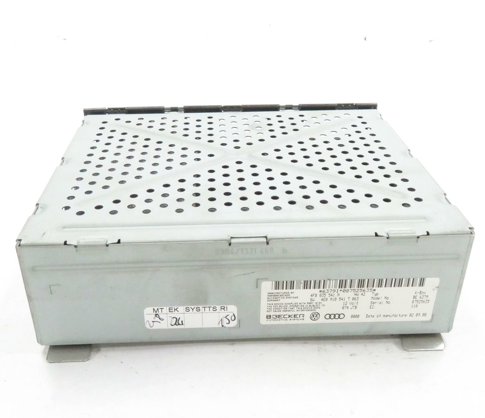 2009 AUDI A4 (B8 8K) RADIO RECEIVER MODULE (BECKER)