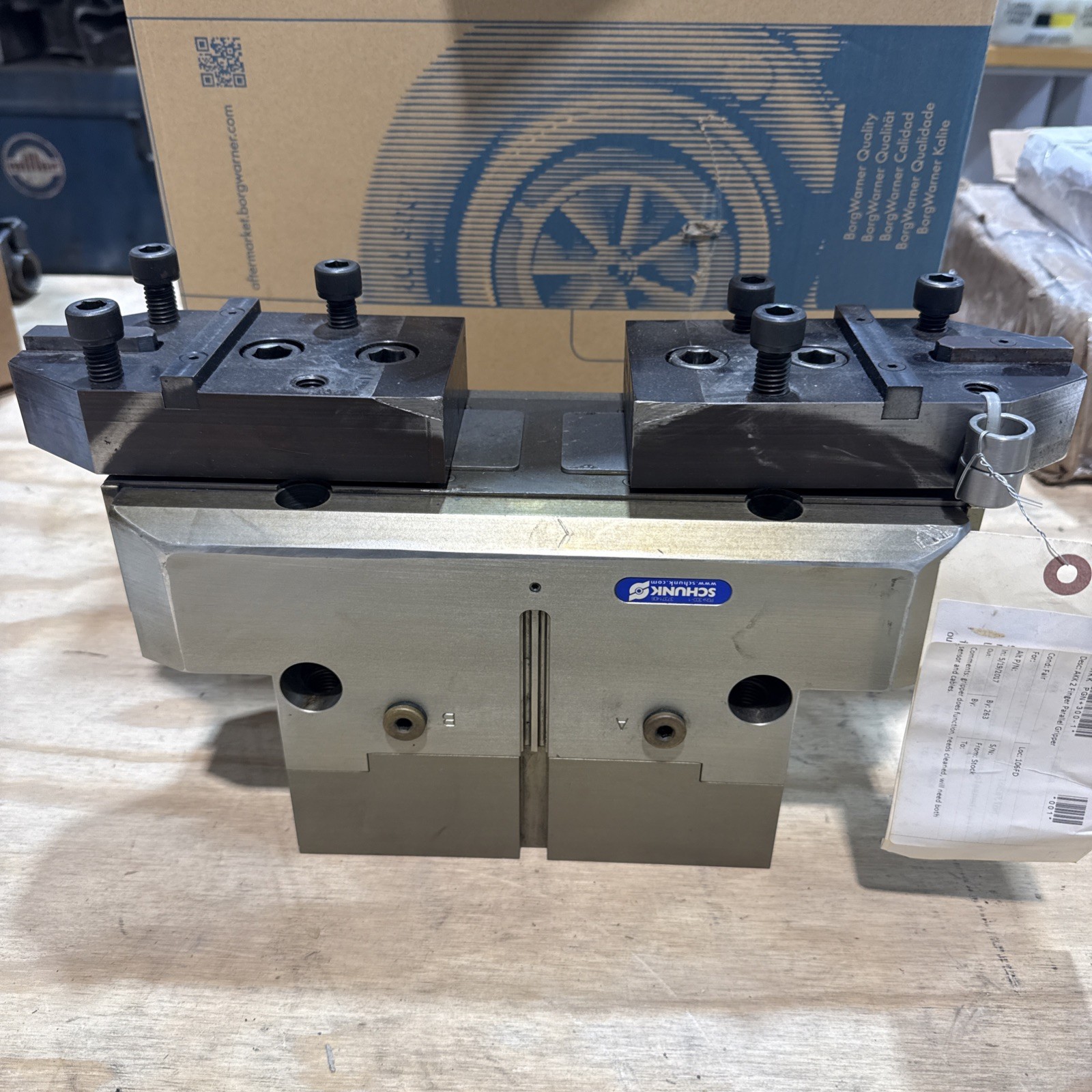 Schunk PGN-Plus-P 300-1-V Pneumatic Universal Gripper High Temp