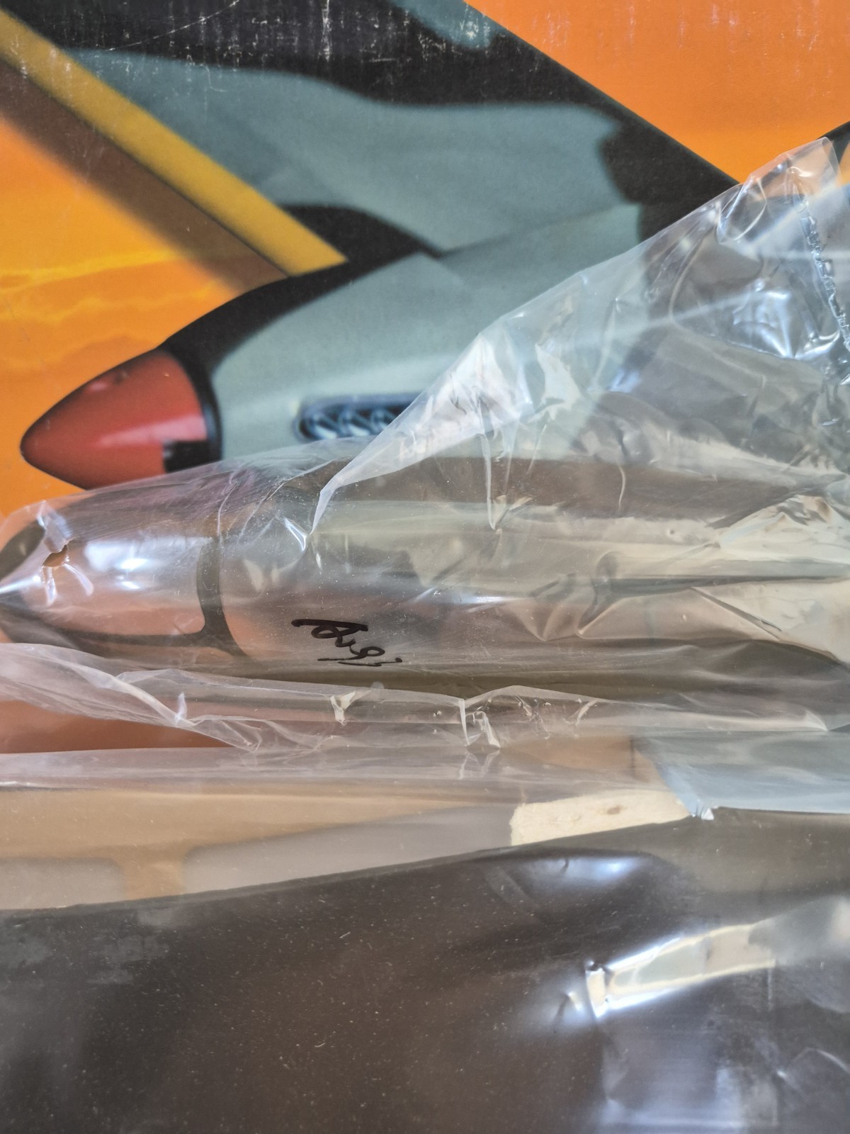 Vintage "The World Models " Spitfire R/C Nitro Plane