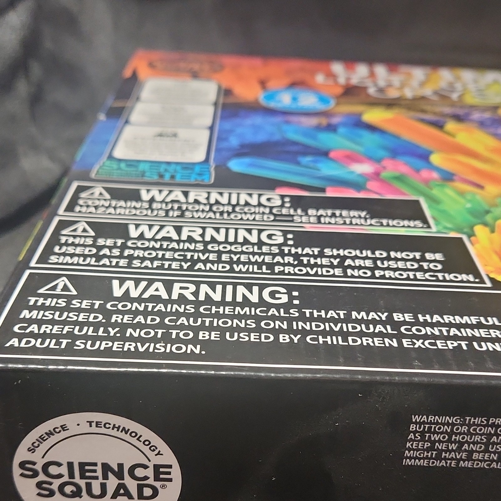 Science Squad Ultimate Light Up & Glow Crystals Kit, Ages 8+