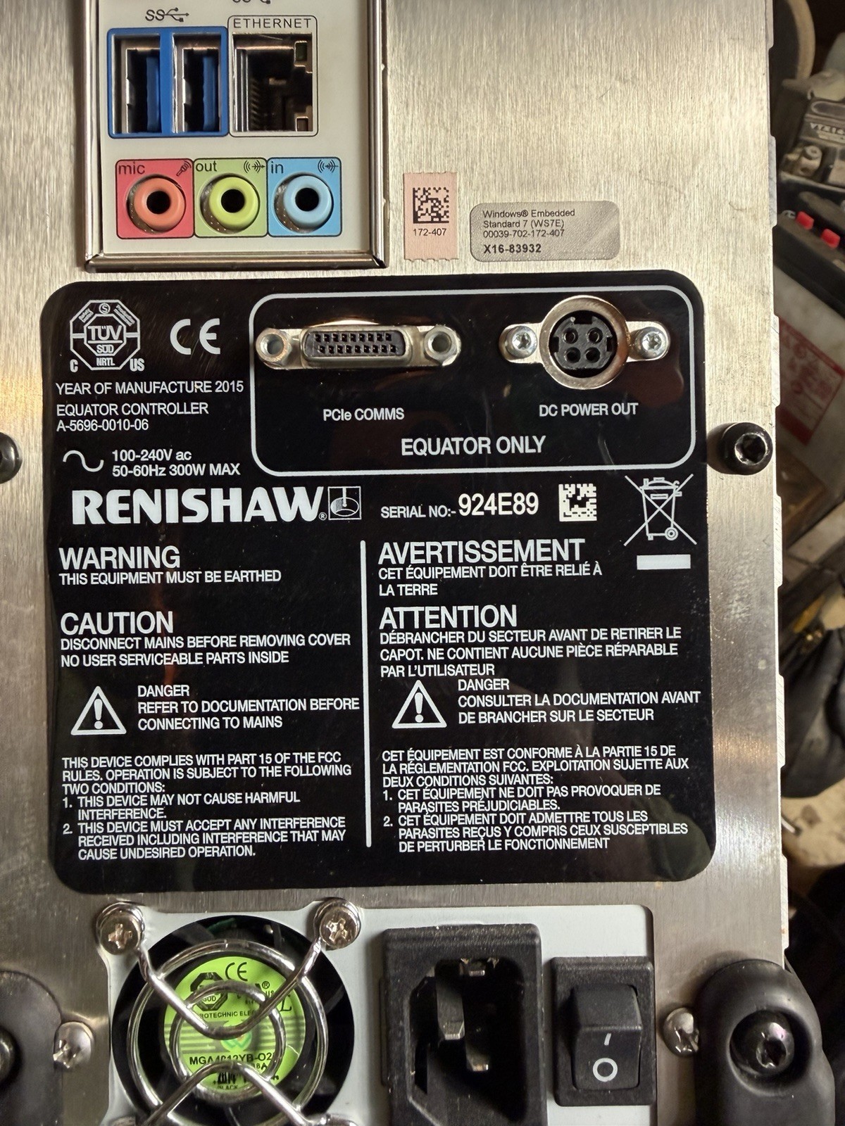 Renishaw CMM Machine Equator System w/ Controller Base & Cables